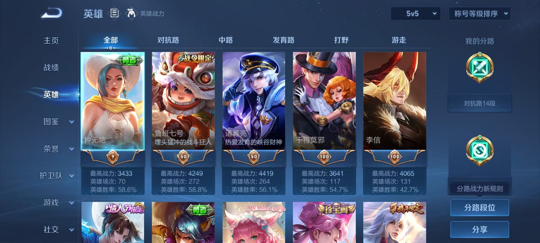 WZCMW3475402王者荣耀账号详情图2