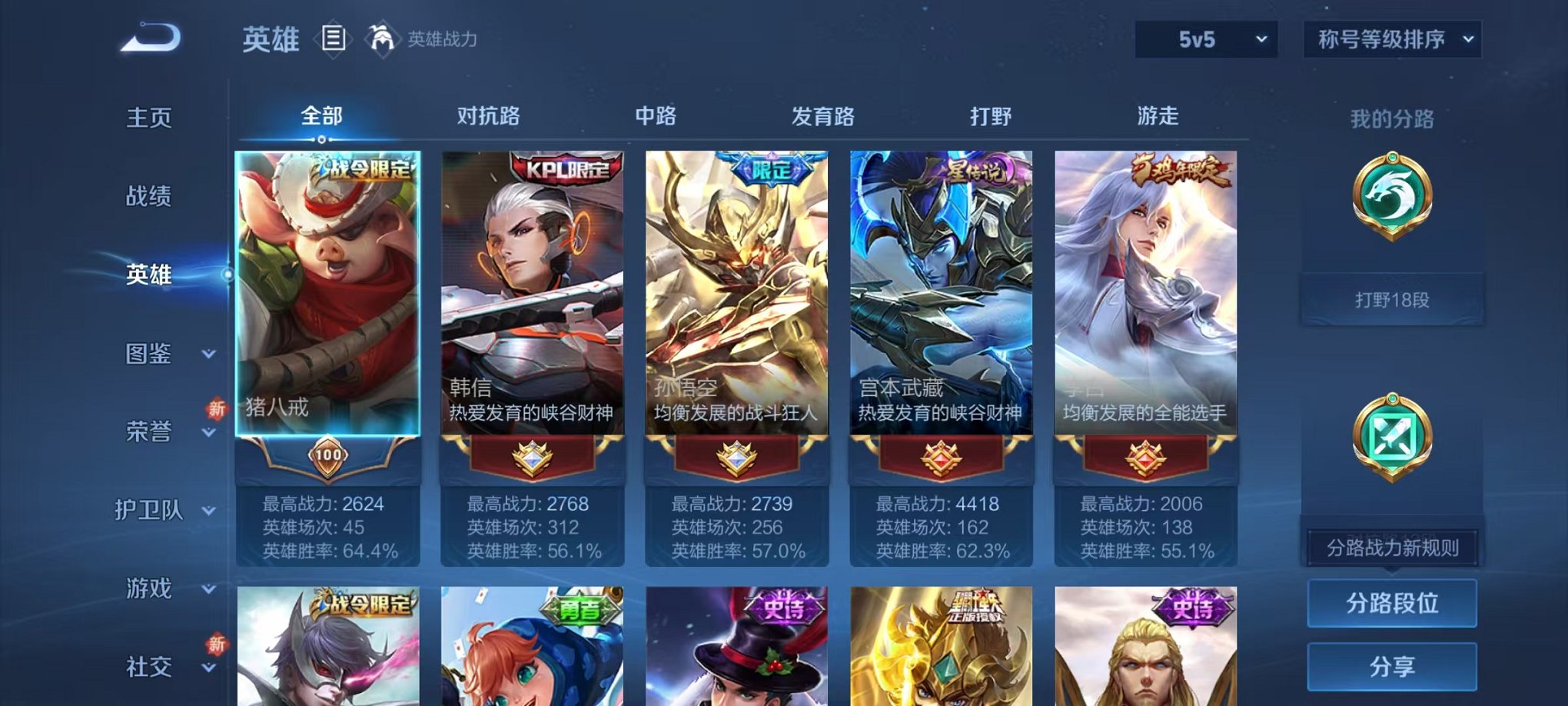 WZCMW3477441王者荣耀账号详情图2