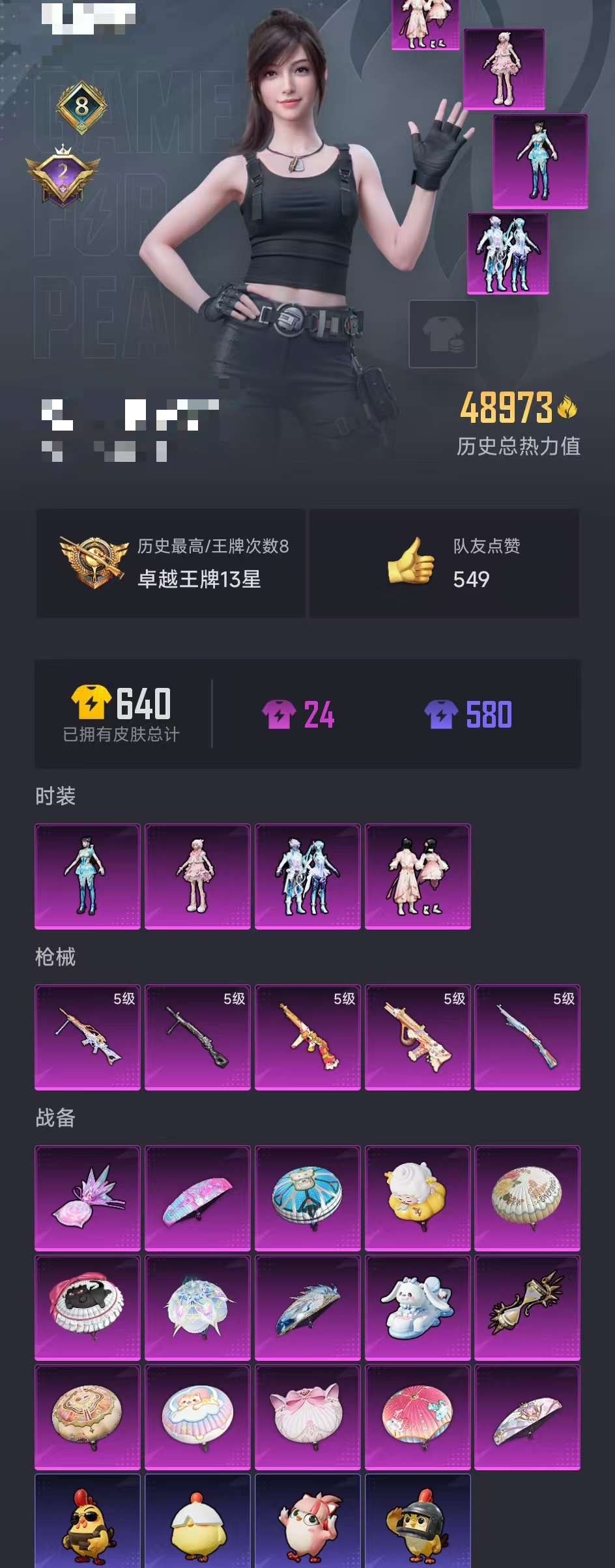 HPCMW3453062和平精英账号详情图27 HPCMW3453062和平精英账号详情图27