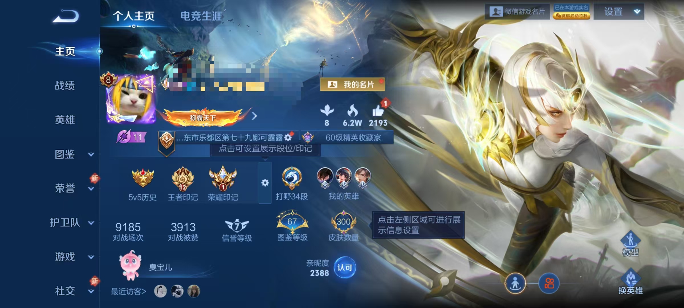 WZCMW3477504王者荣耀账号详情图2 WZCMW3477504王者荣耀账号详情图2