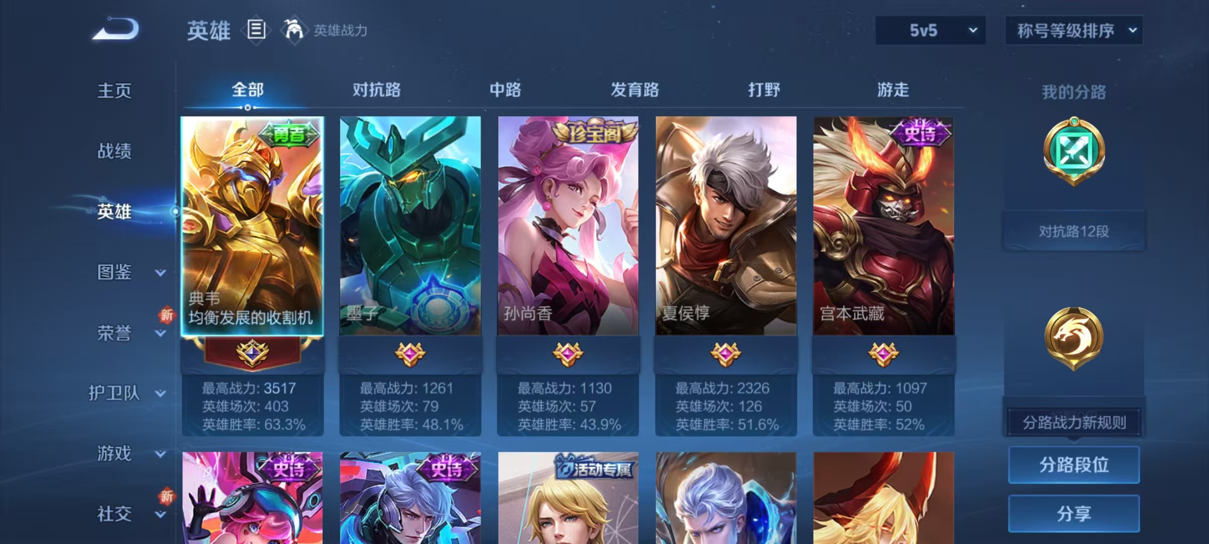 WZCMW3478129王者荣耀账号详情图4