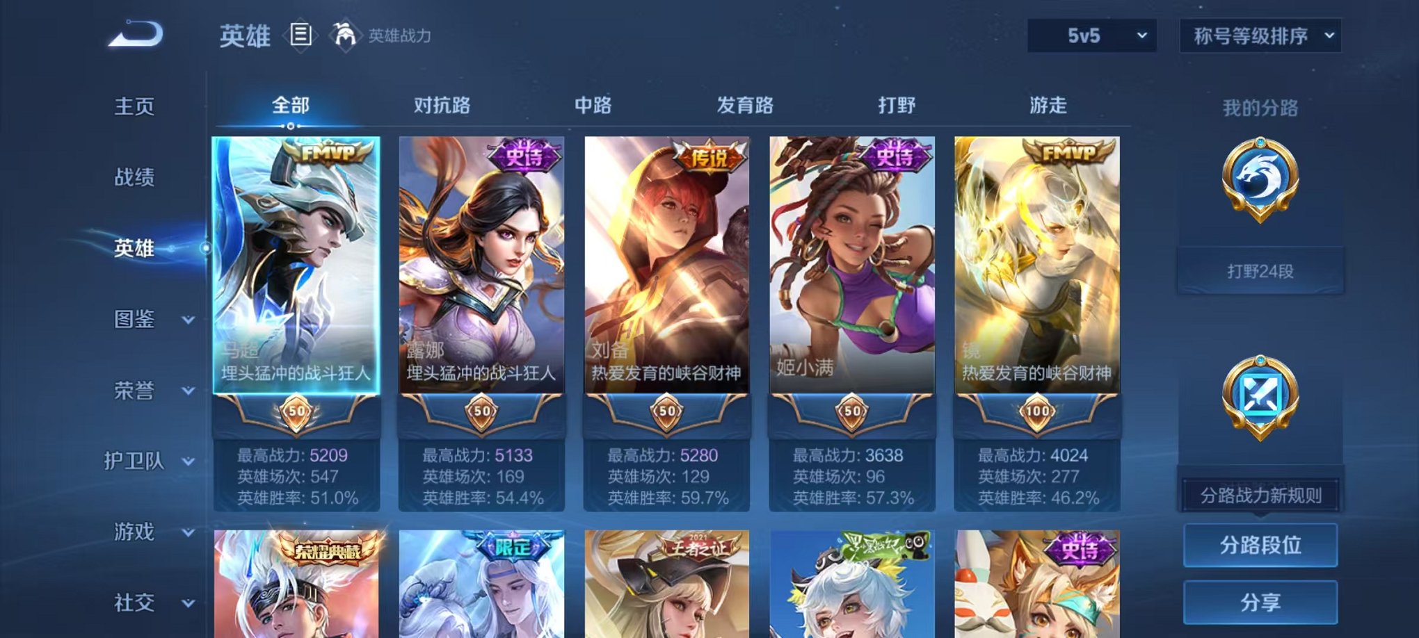 WZCMW3480182王者荣耀账号详情图2