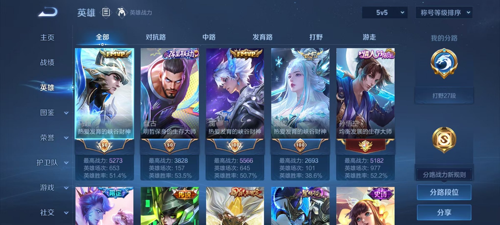 WZCMW3483749王者荣耀账号详情图2