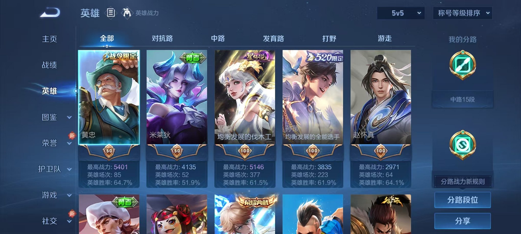 WZCMW3483767王者荣耀账号详情图2