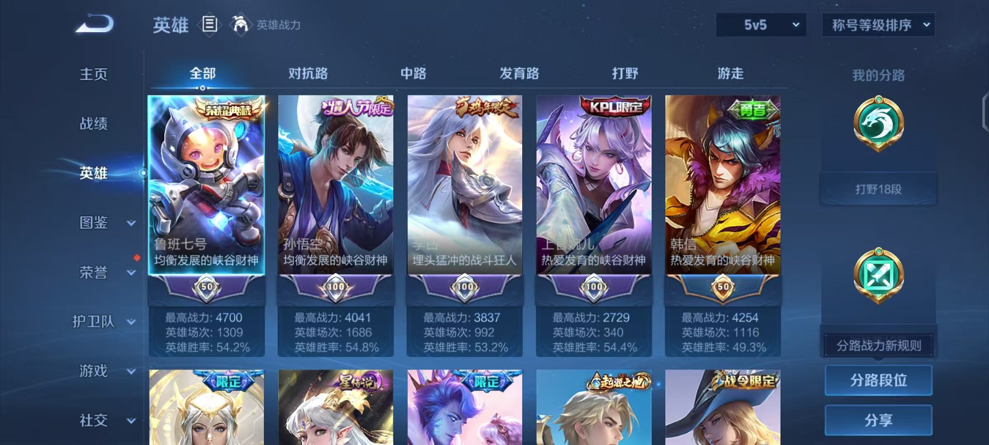 WZCMW3483661王者荣耀账号详情图3