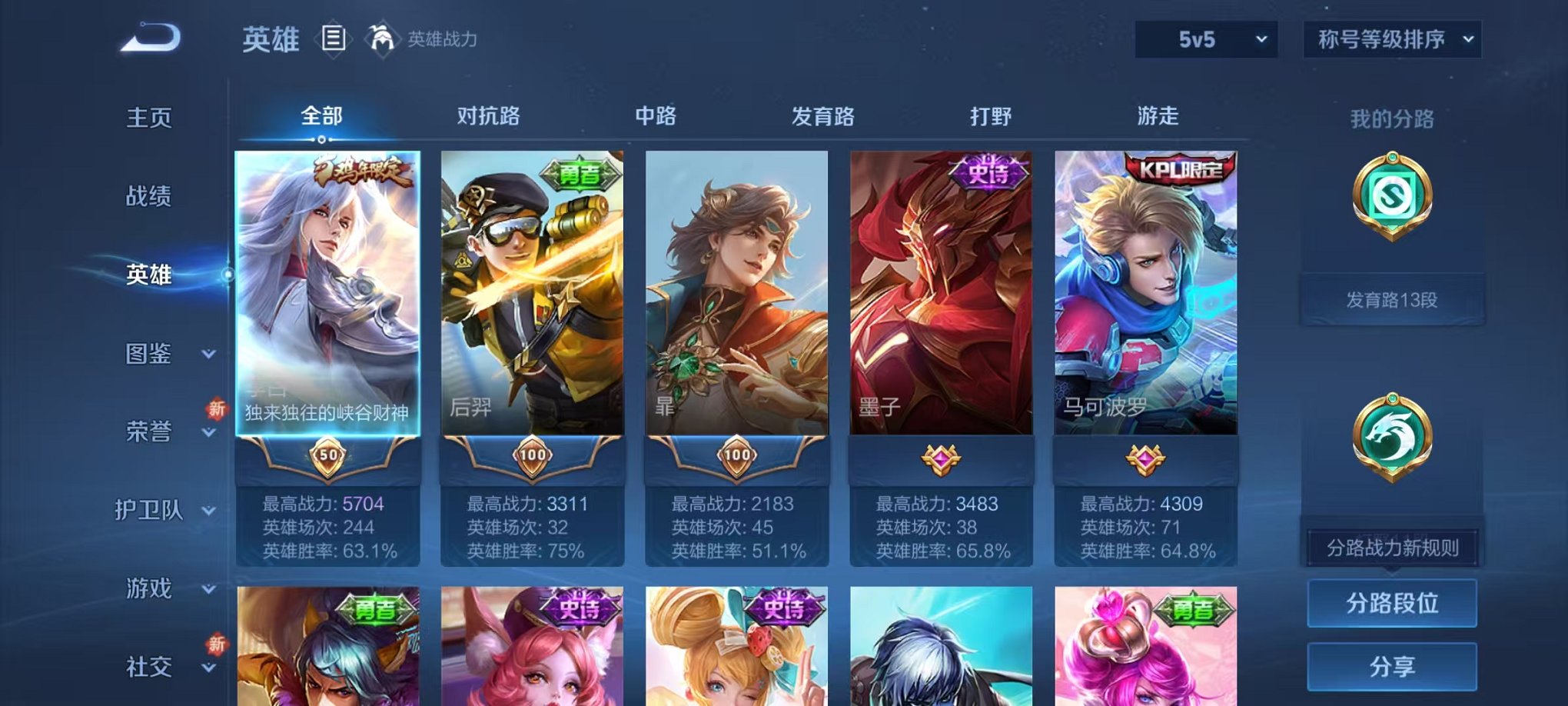 WZCMW3483762王者荣耀账号详情图2