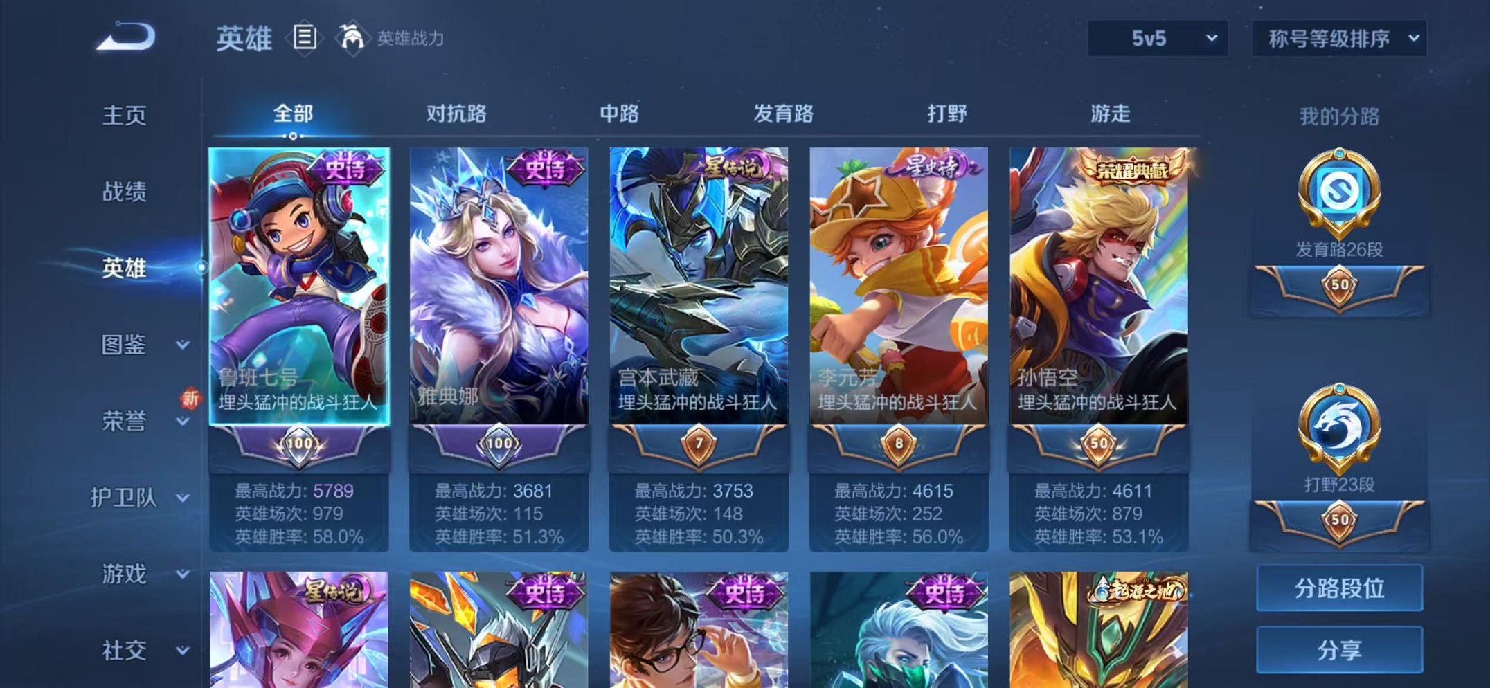 WZCMW410739王者荣耀账号详情图2