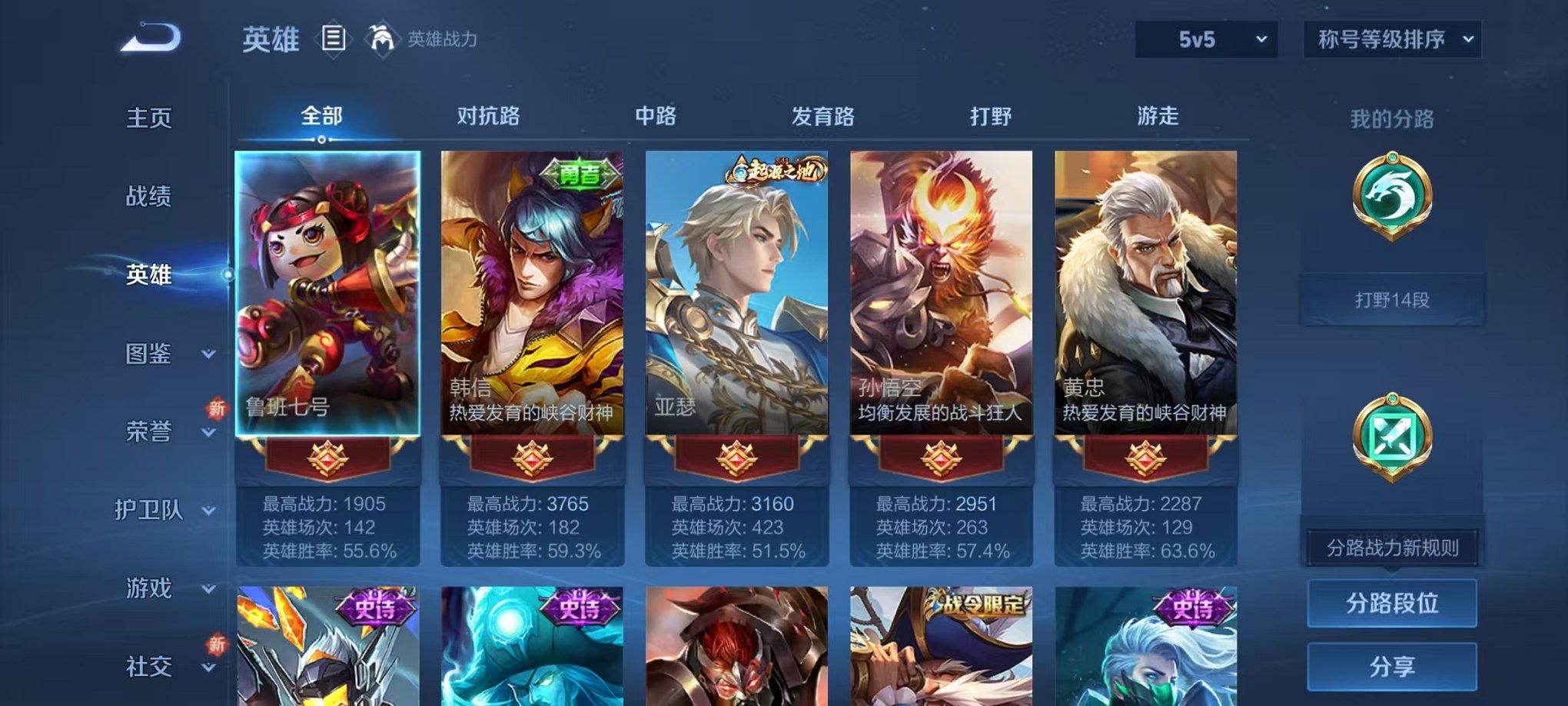 WZCMW410936王者荣耀账号详情图2