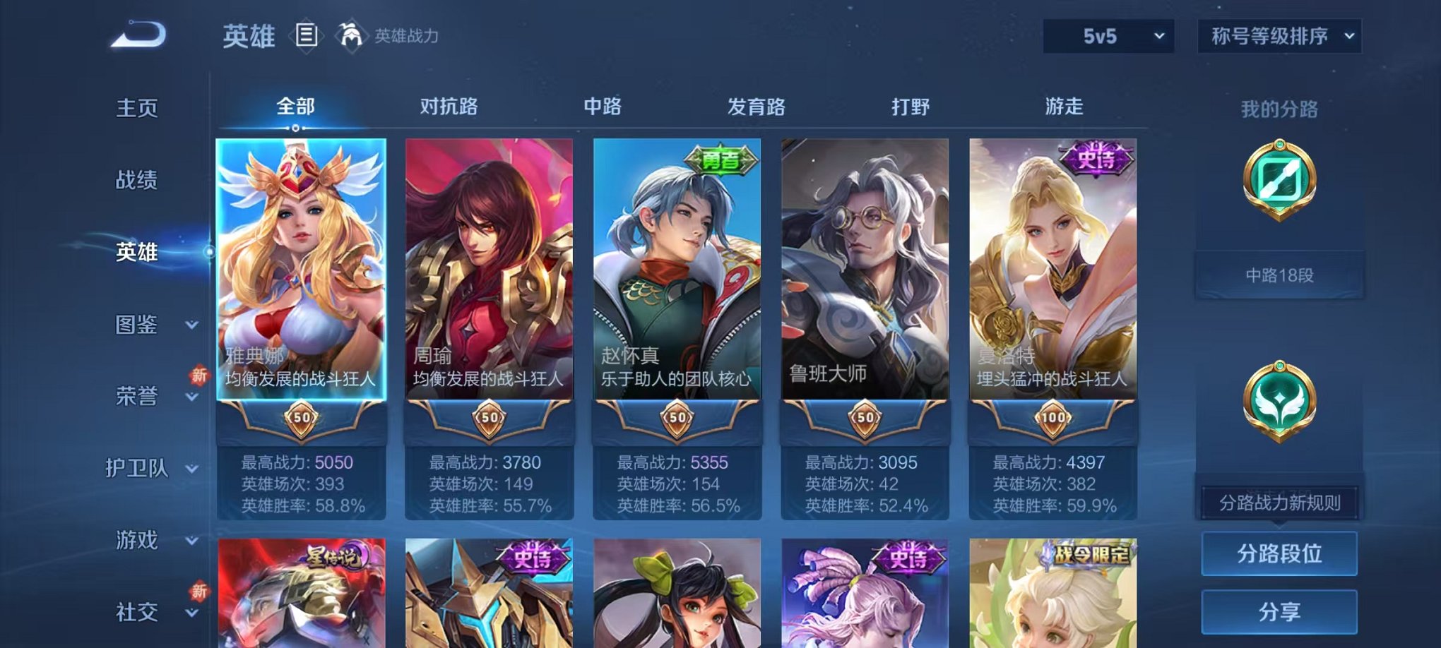 WZCMW415060王者荣耀账号详情图3