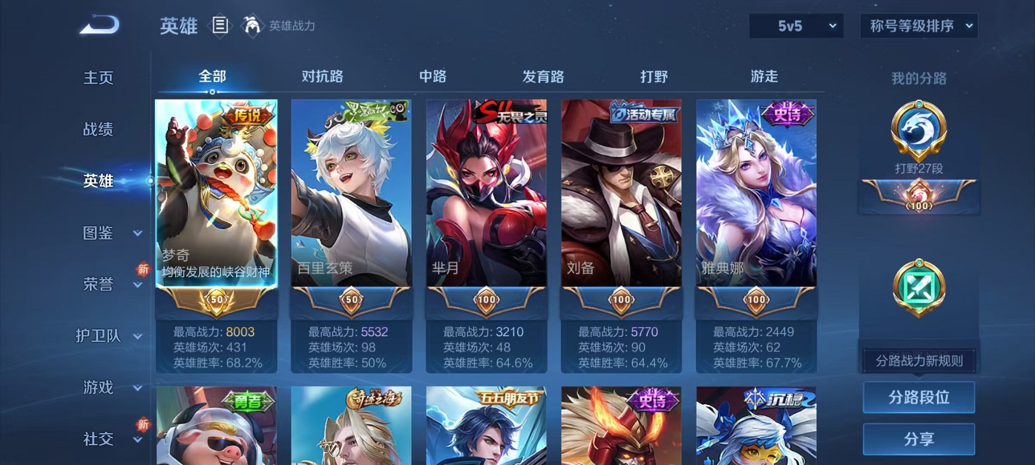 WZCMW415078王者荣耀账号详情图2