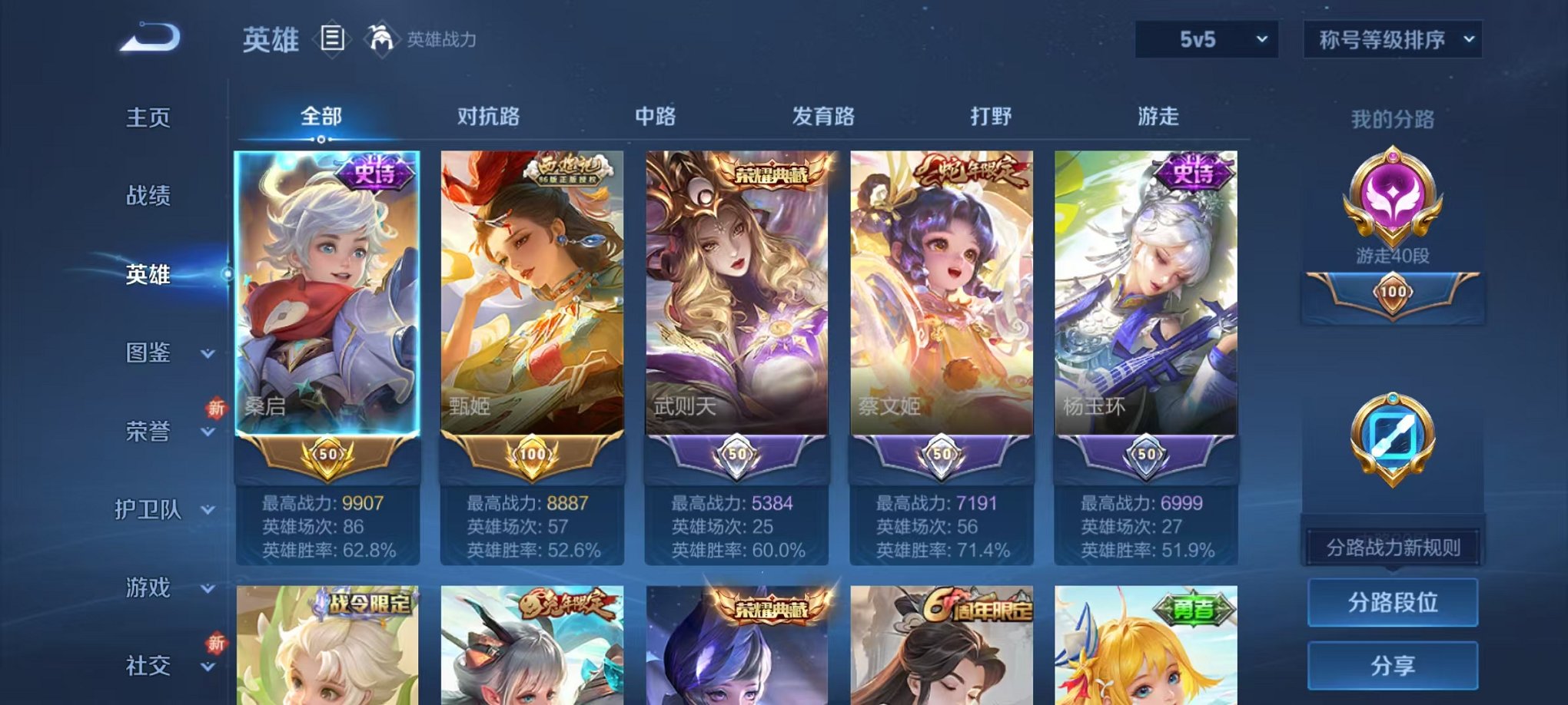 WZCMW415051王者荣耀账号详情图3