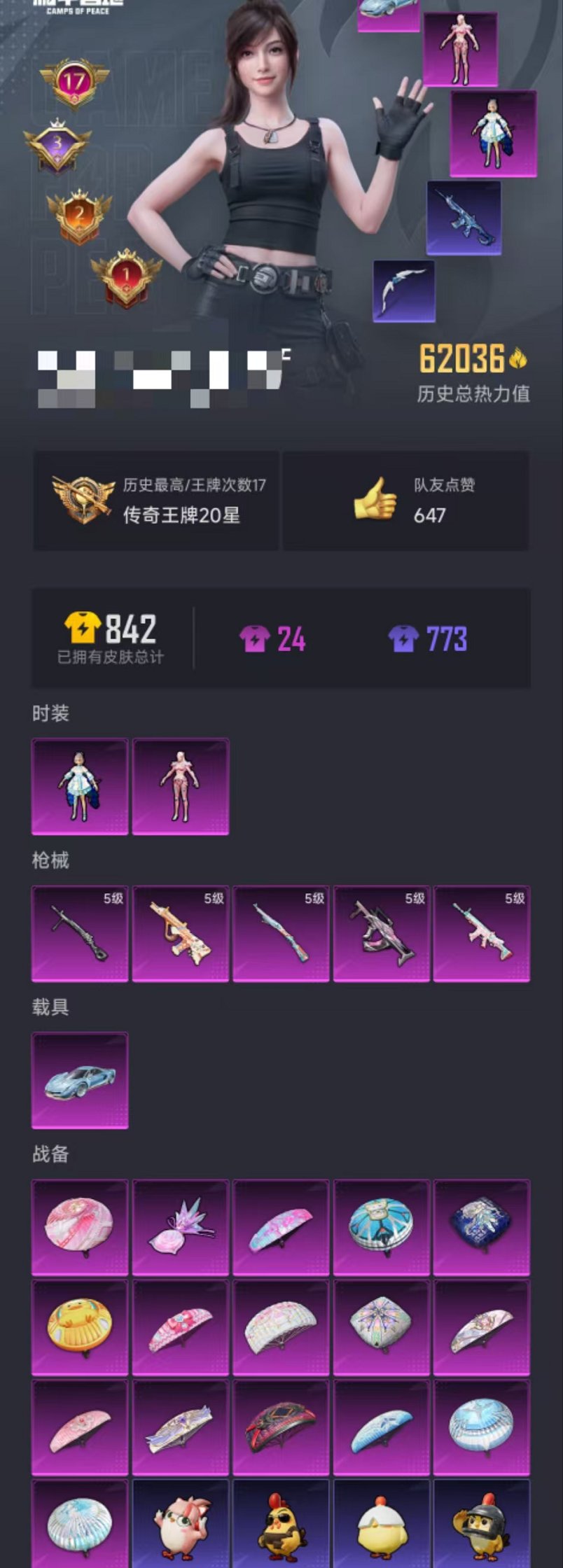 HPCMW411826和平精英账号详情图27