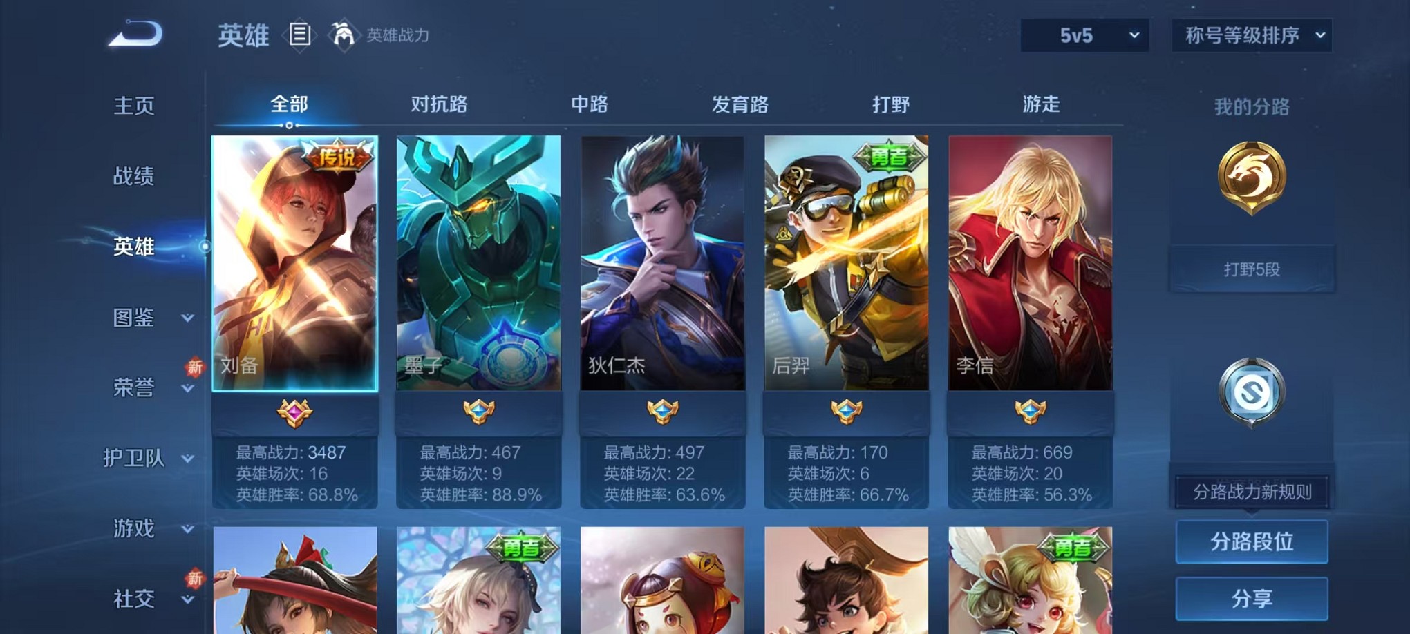 WZCMW421364王者荣耀账号详情图3