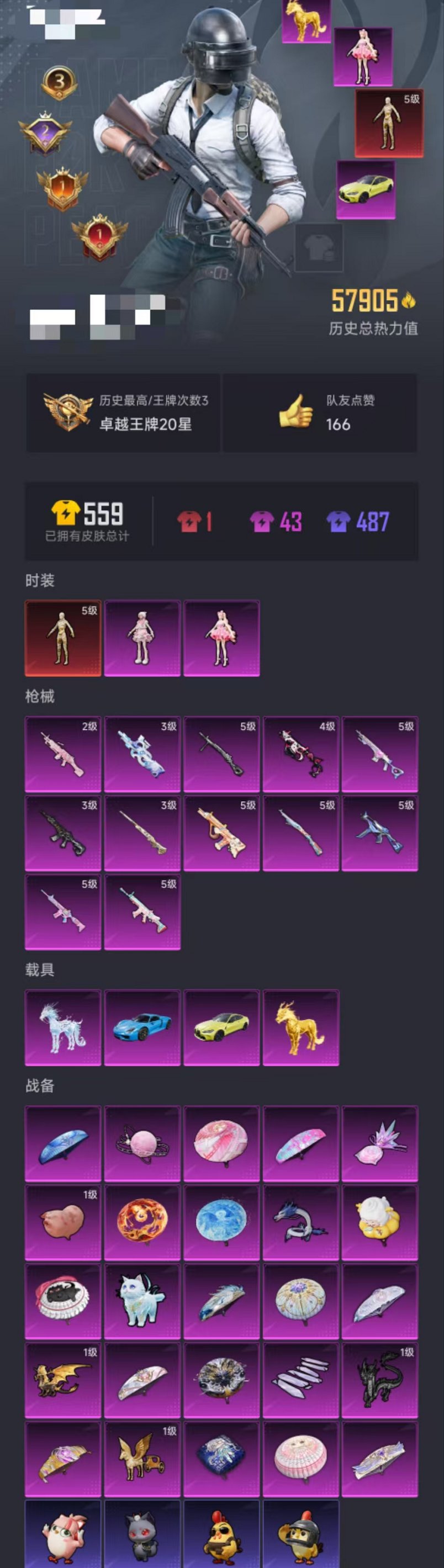 HPCMW416919和平精英账号详情图39