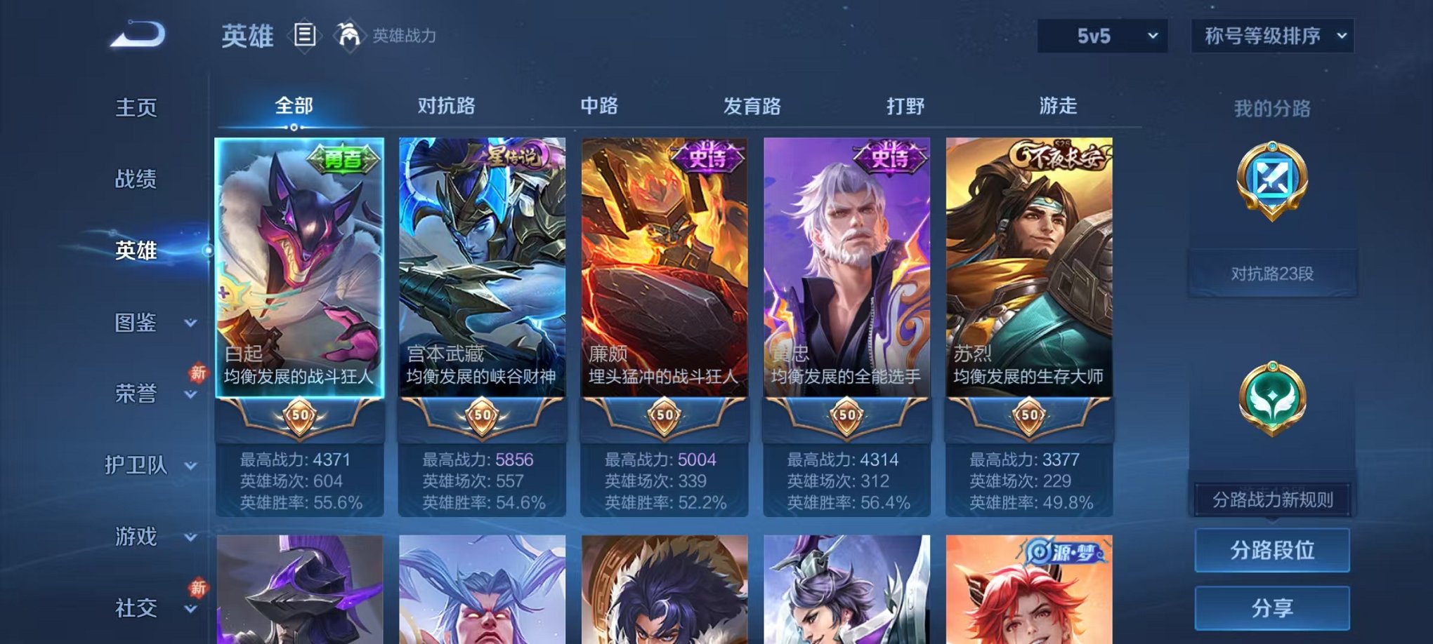 WZCMW445008王者荣耀账号详情图2