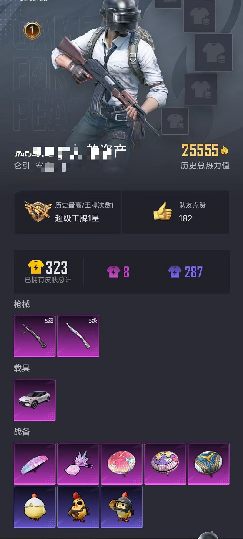 HPCMW425500和平精英账号详情图43 HPCMW425500和平精英账号详情图43