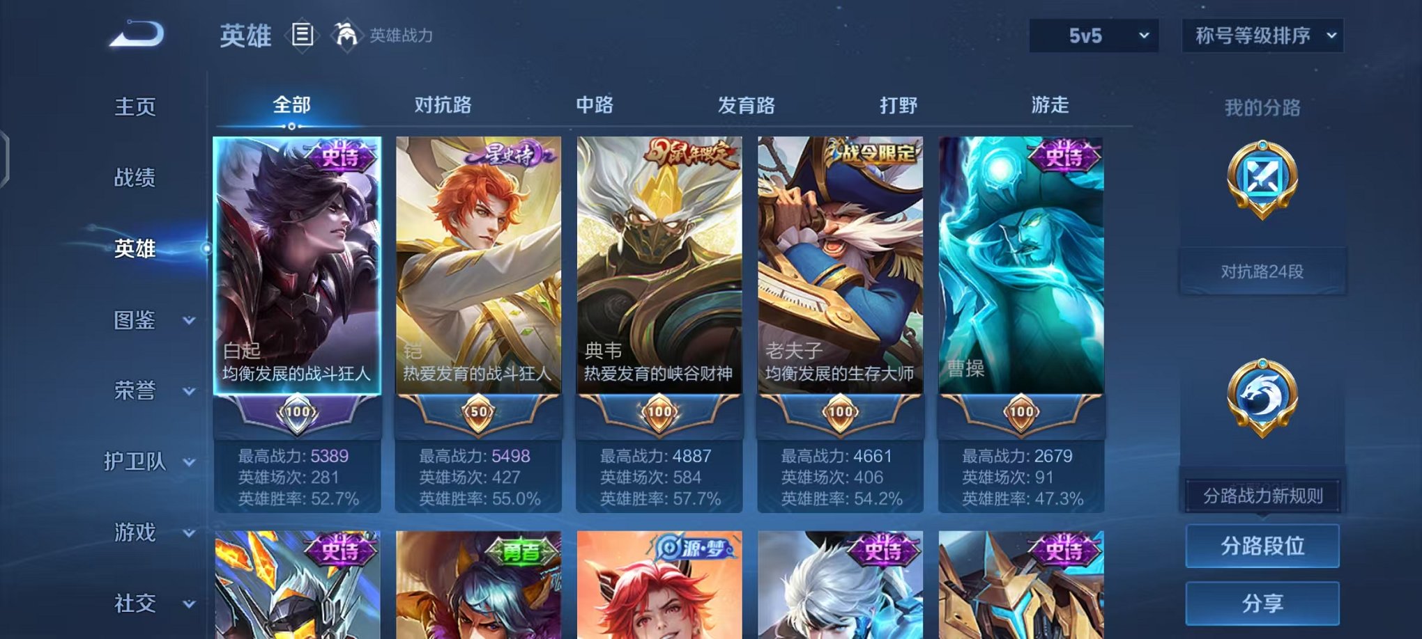 WZCMW448486王者荣耀账号详情图2