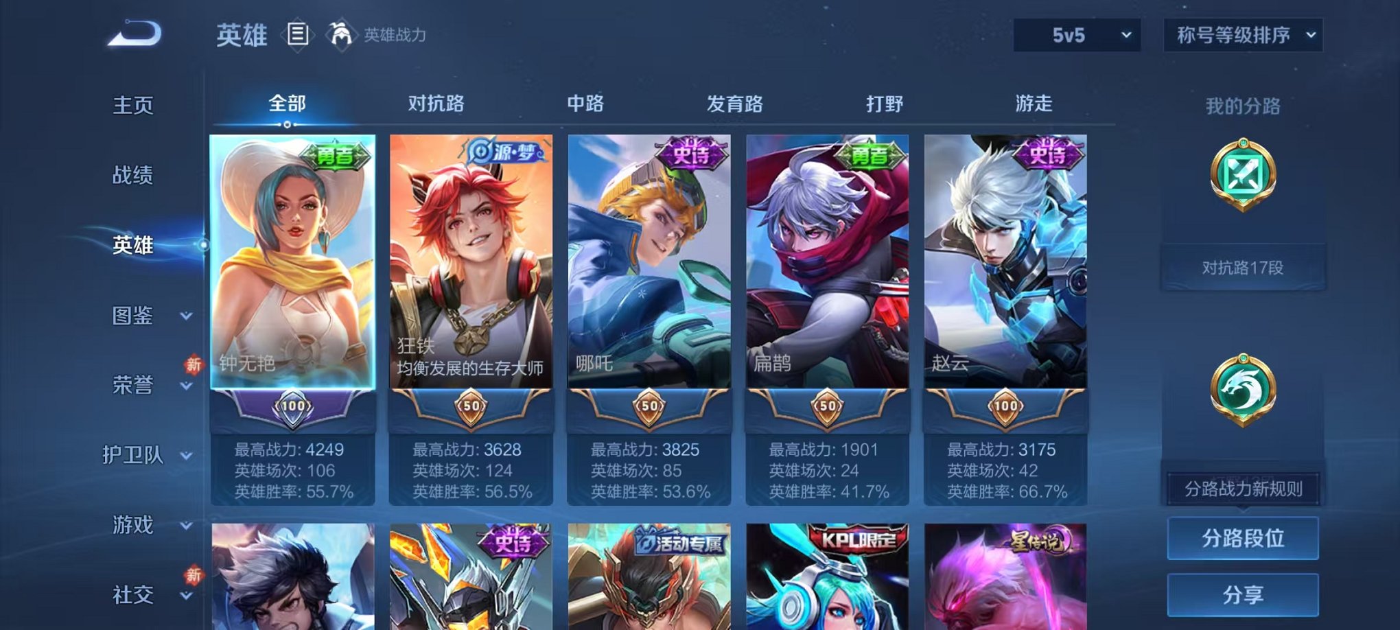 WZCMW453192王者荣耀账号详情图2