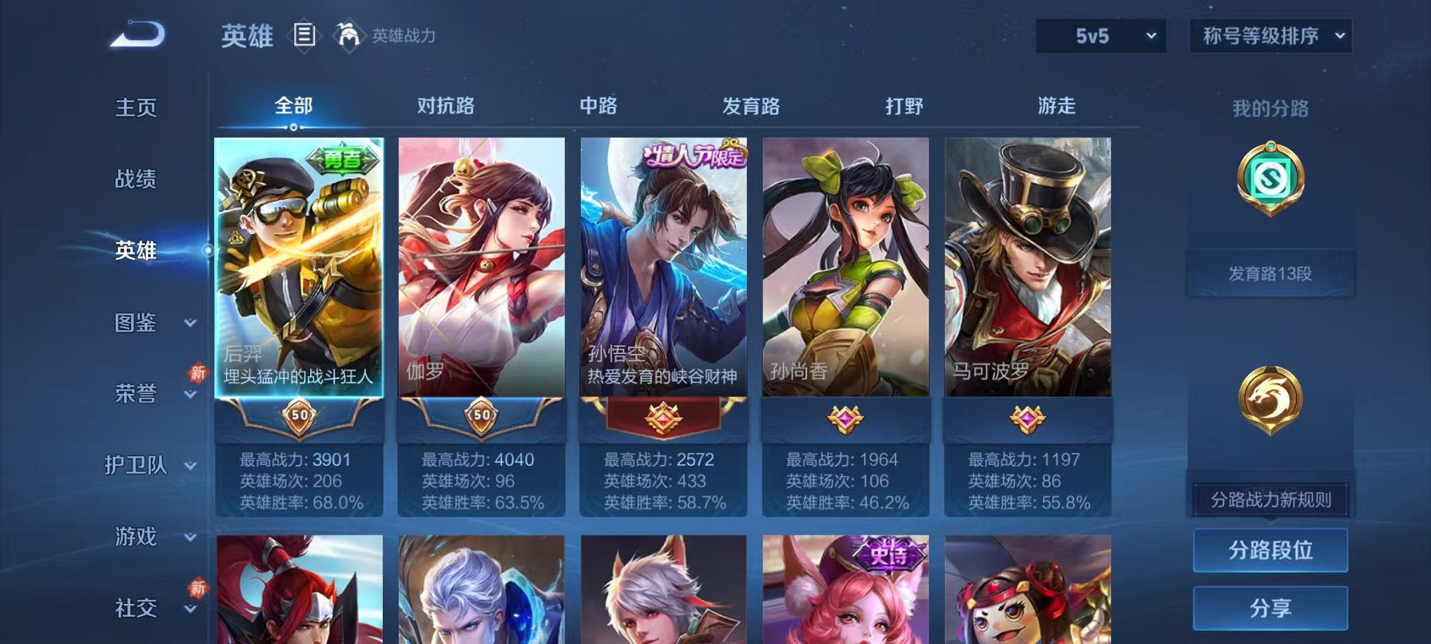 WZCMW456096王者荣耀账号详情图2