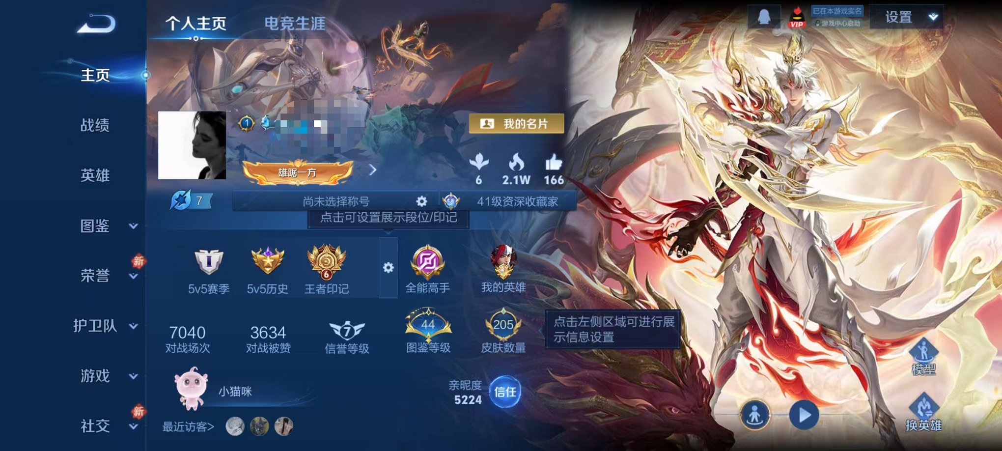 WZCMW456110王者荣耀账号详情图2 WZCMW456110王者荣耀账号详情图2