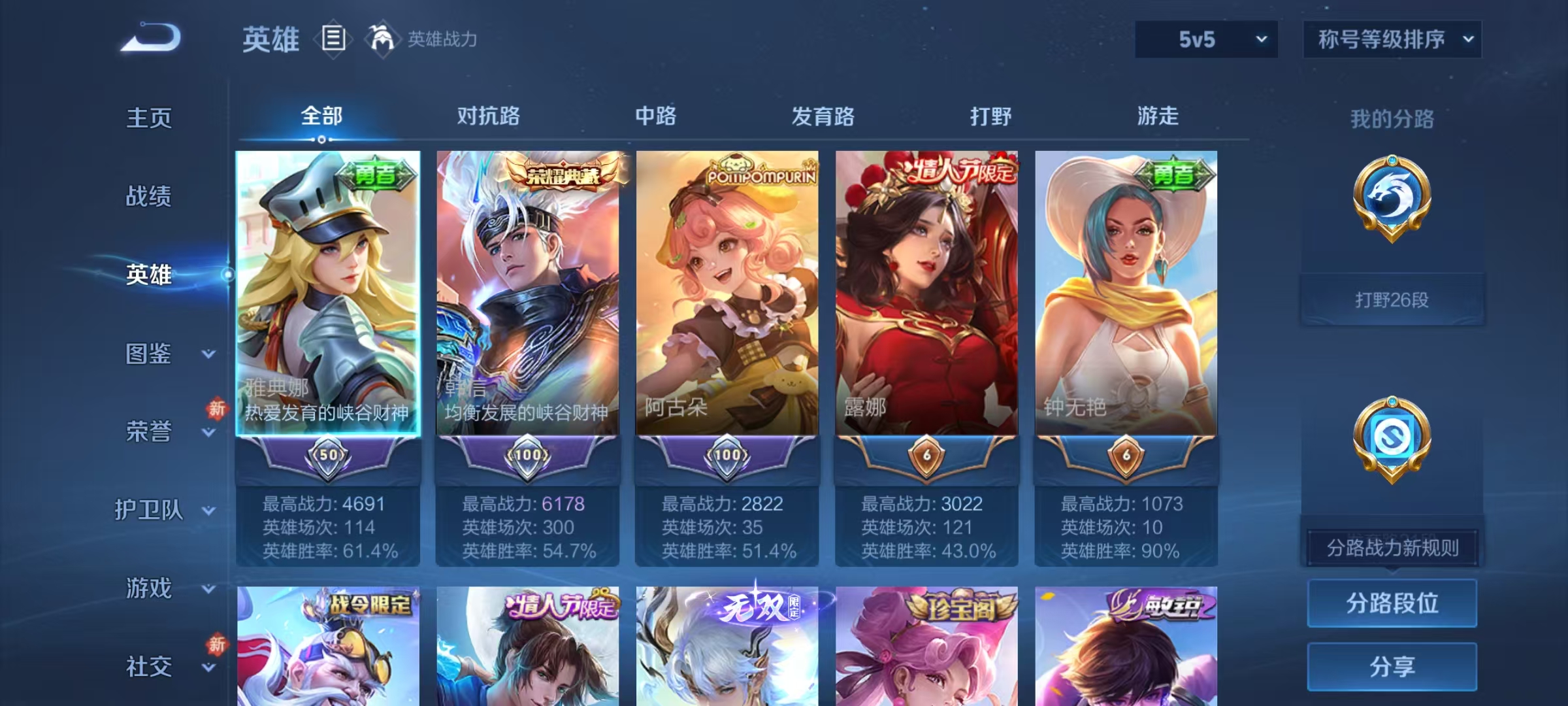 WZCMW470181王者荣耀账号详情图3