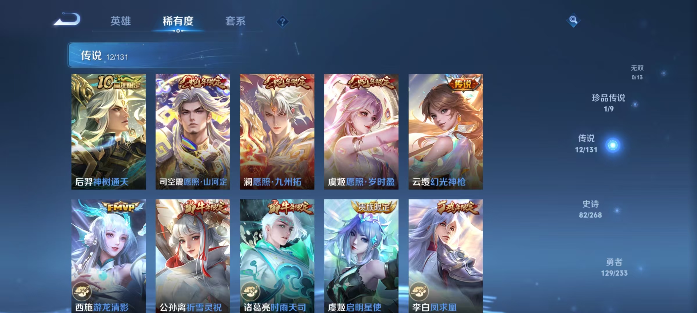 WZCMW4125352王者荣耀账号详情图8