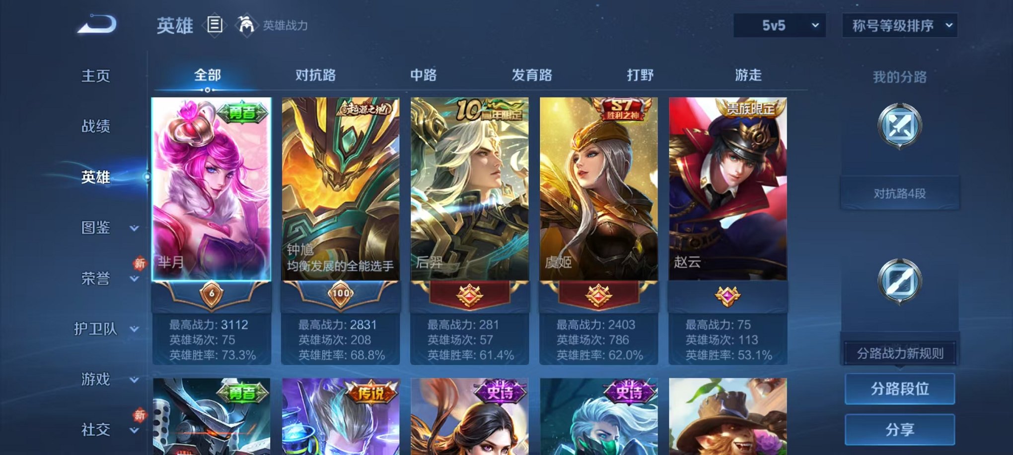 WZCMW473345王者荣耀账号详情图2