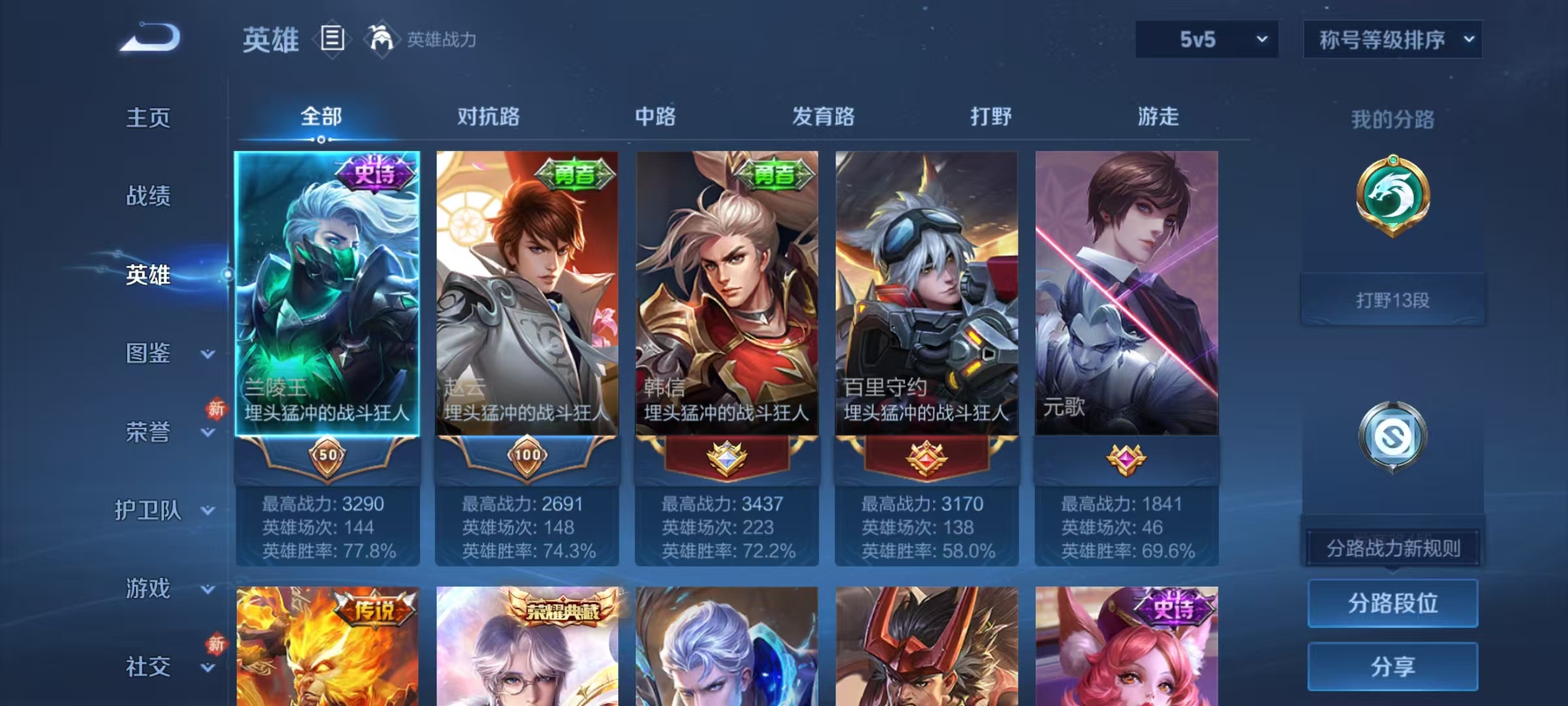 WZCMW476681王者荣耀账号详情图3