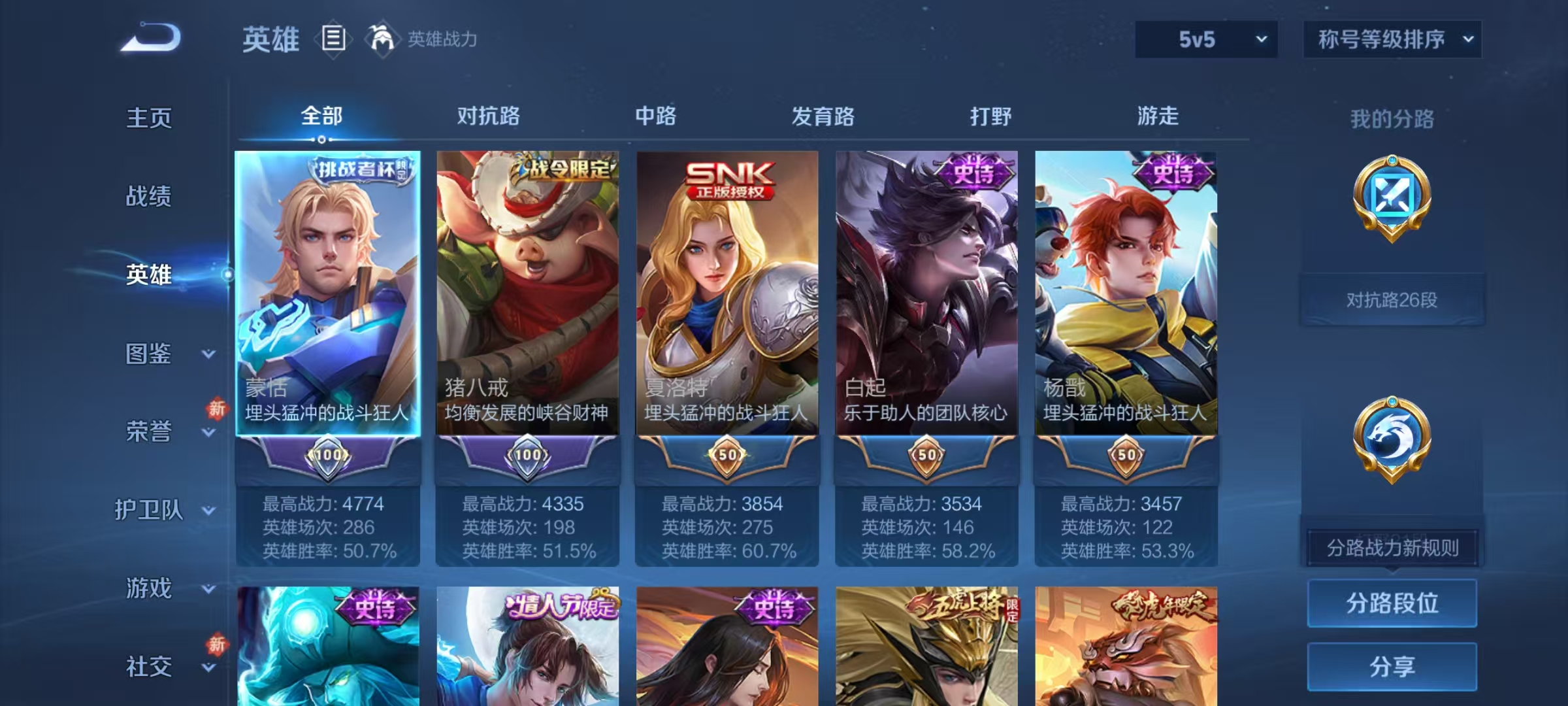 WZCMW476763王者荣耀账号详情图3