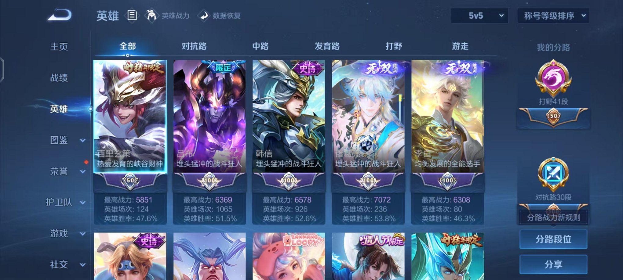 WZCMW482482王者荣耀账号详情图2