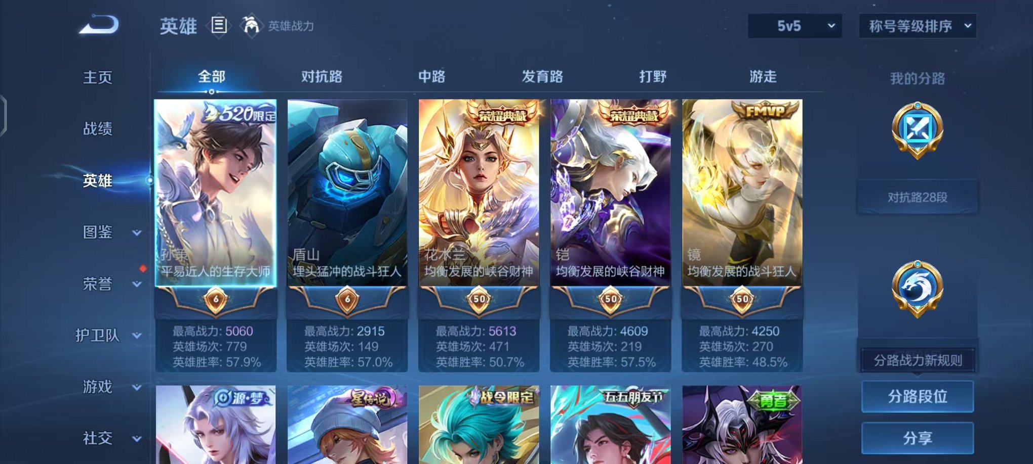 WZCMW485057王者荣耀账号详情图2