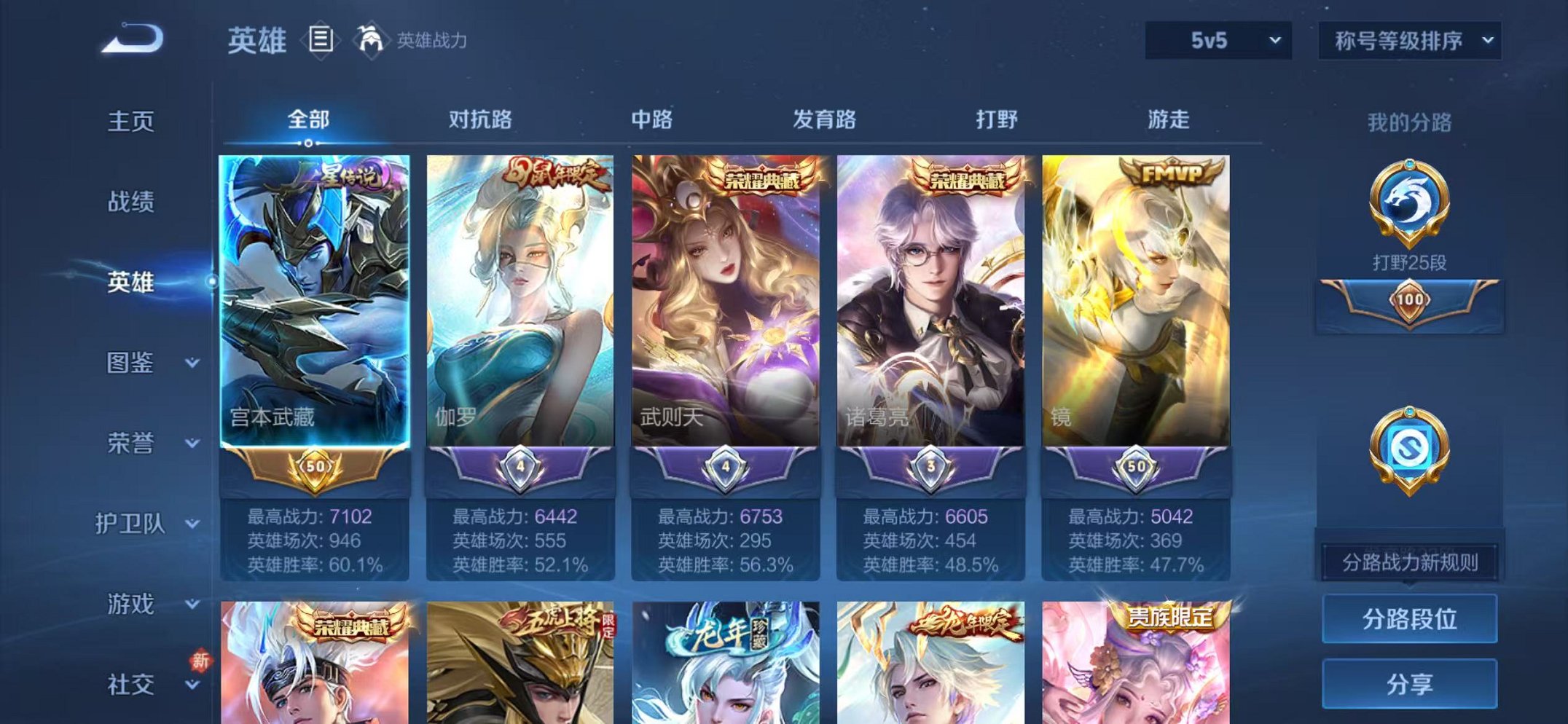 WZCMW487044王者荣耀账号详情图3