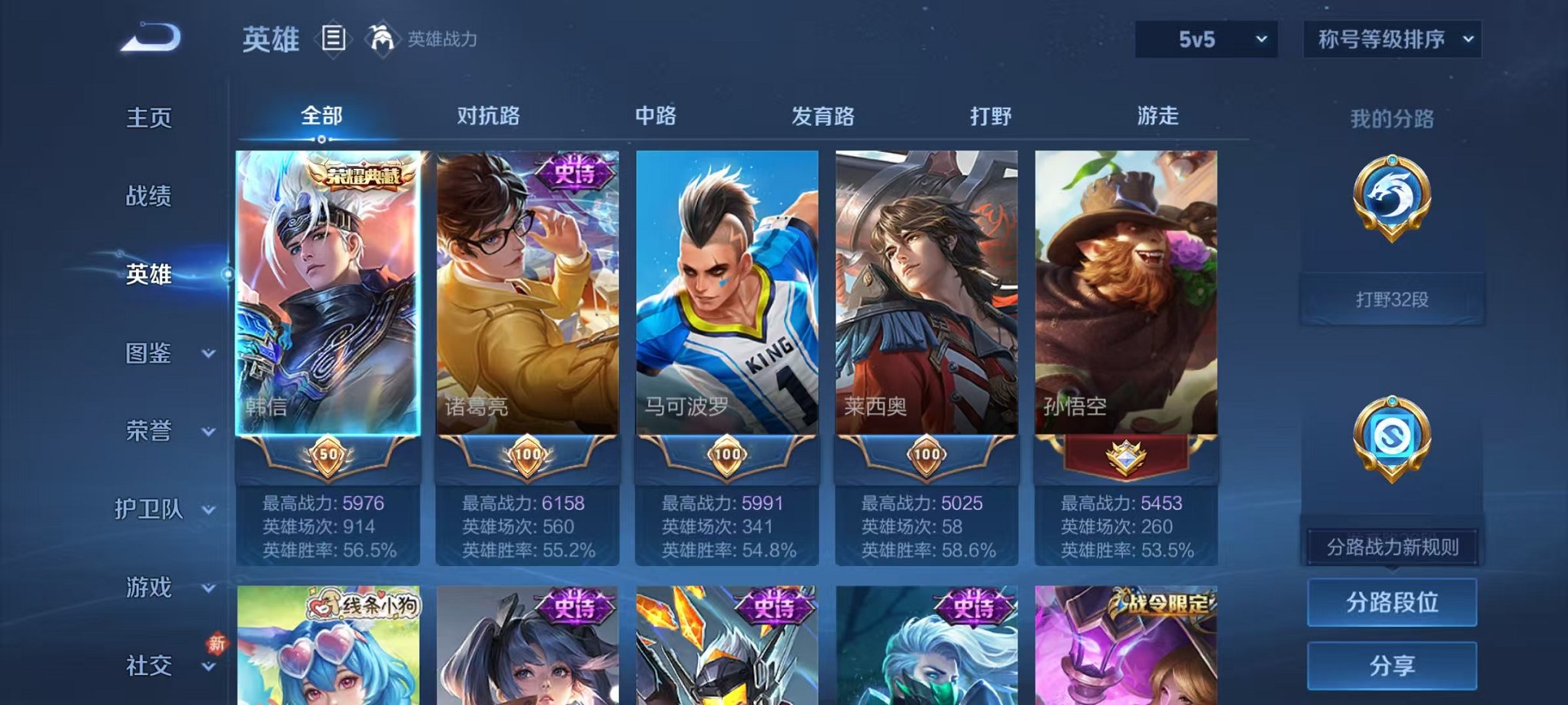 WZCMW487078王者荣耀账号详情图2