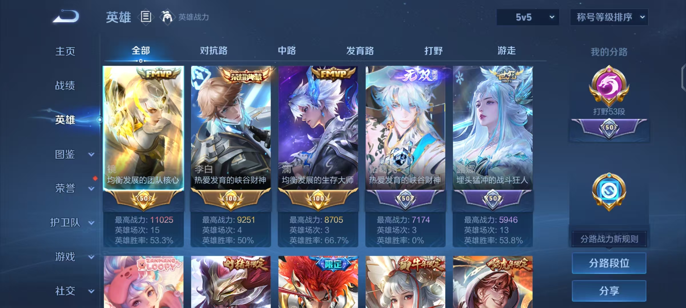 WZCMW490791王者荣耀账号详情图4