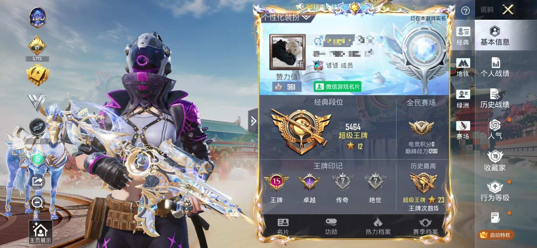 和平精英账号苹果微信4载具-159套装-263枪皮-【巧克力 洛天依11粉装9特效枪4载具 安全保护】 苹果V区-922