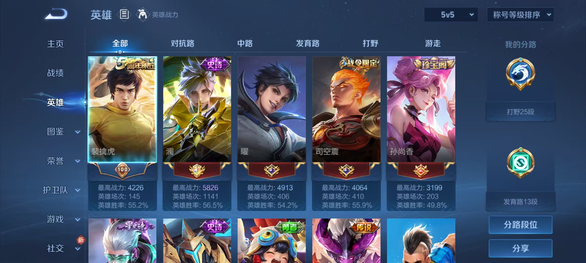 WZCMW4115065王者荣耀账号详情图3