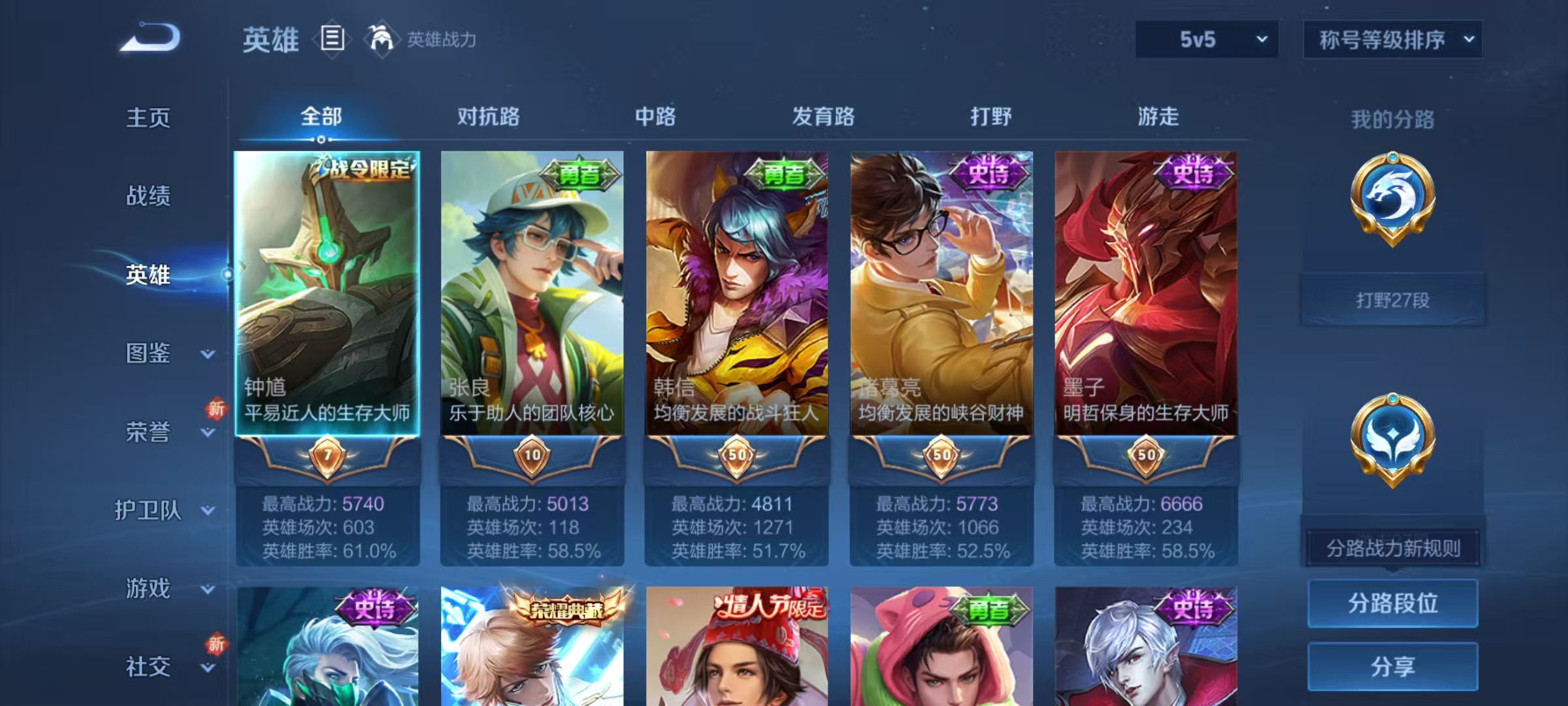 WZCMW4127332王者荣耀账号详情图4