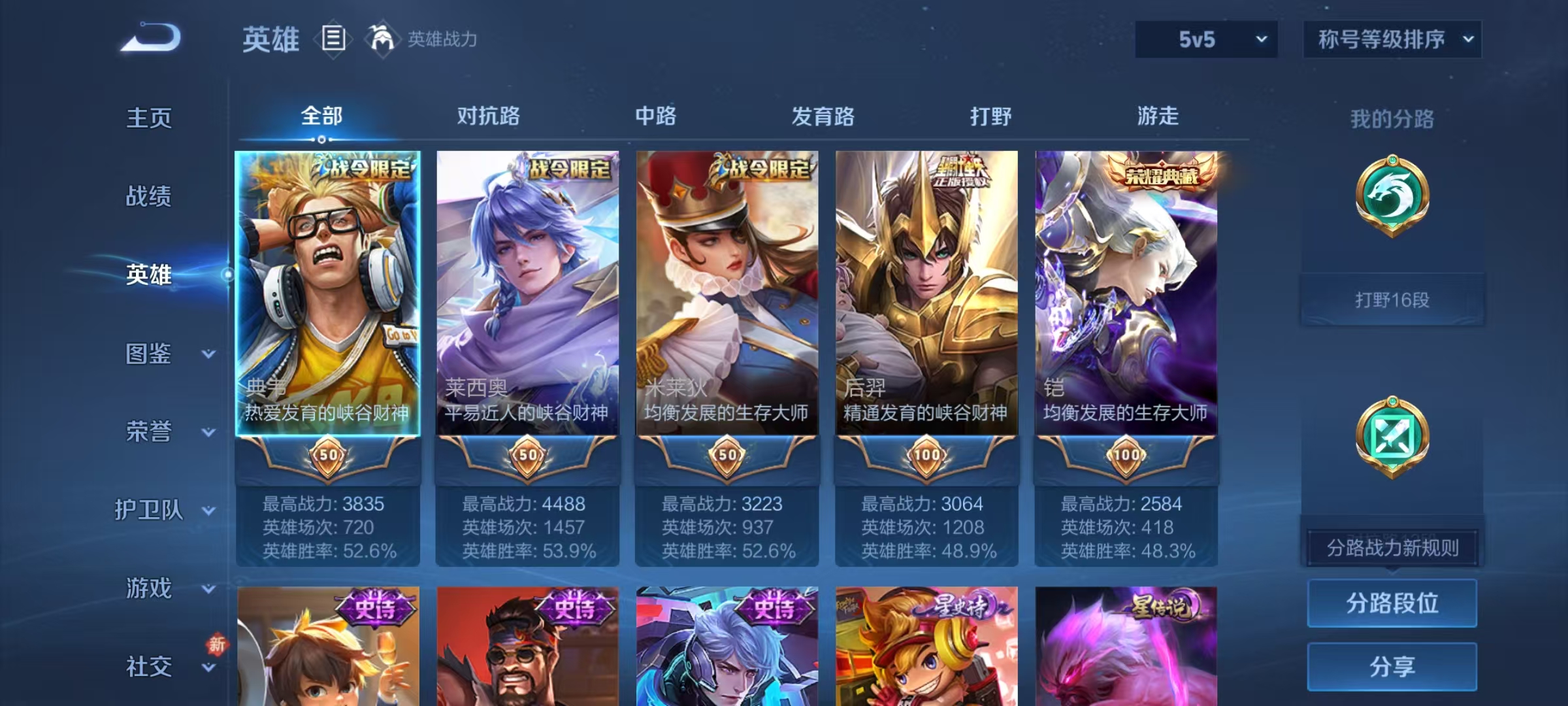 WZCMW4127335王者荣耀账号详情图3