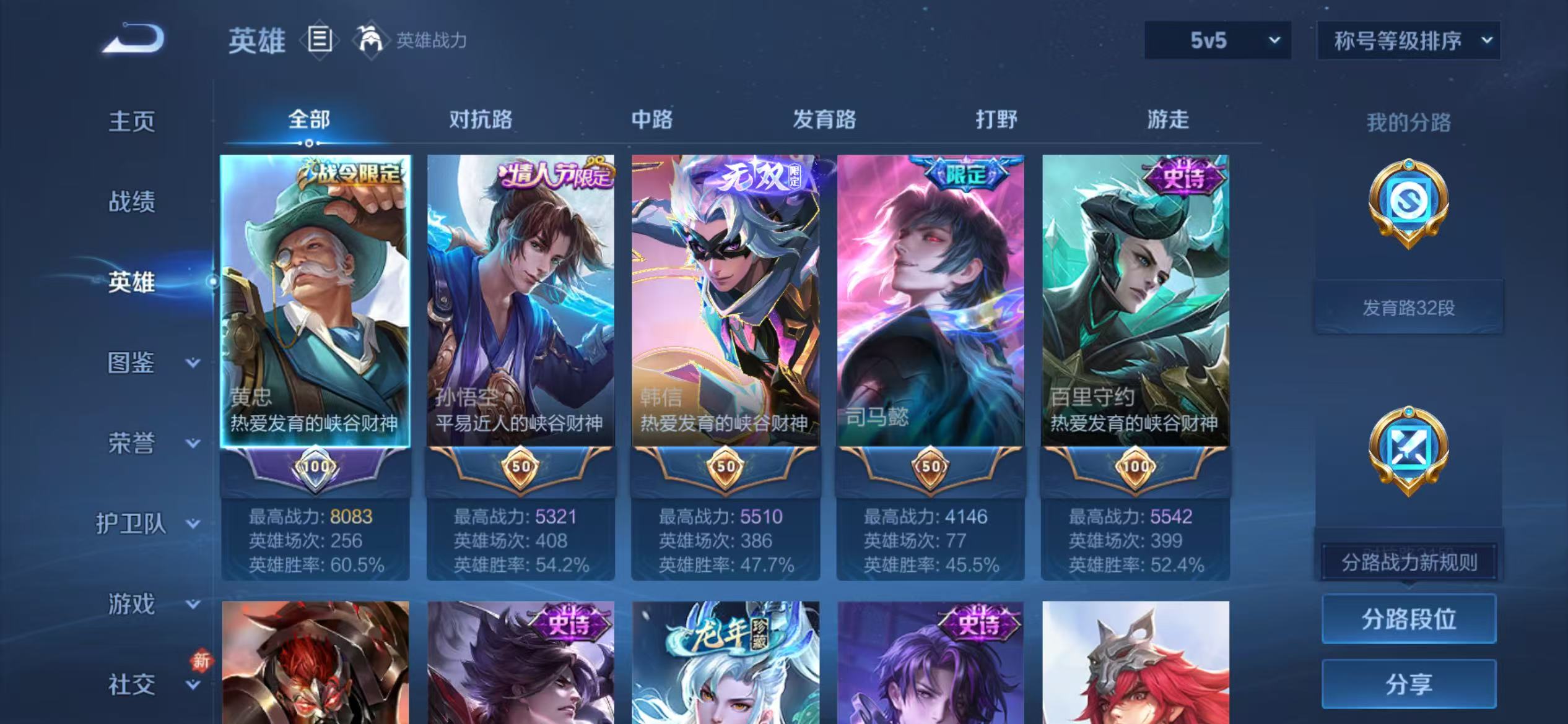 WZCMW4122586王者荣耀账号详情图3