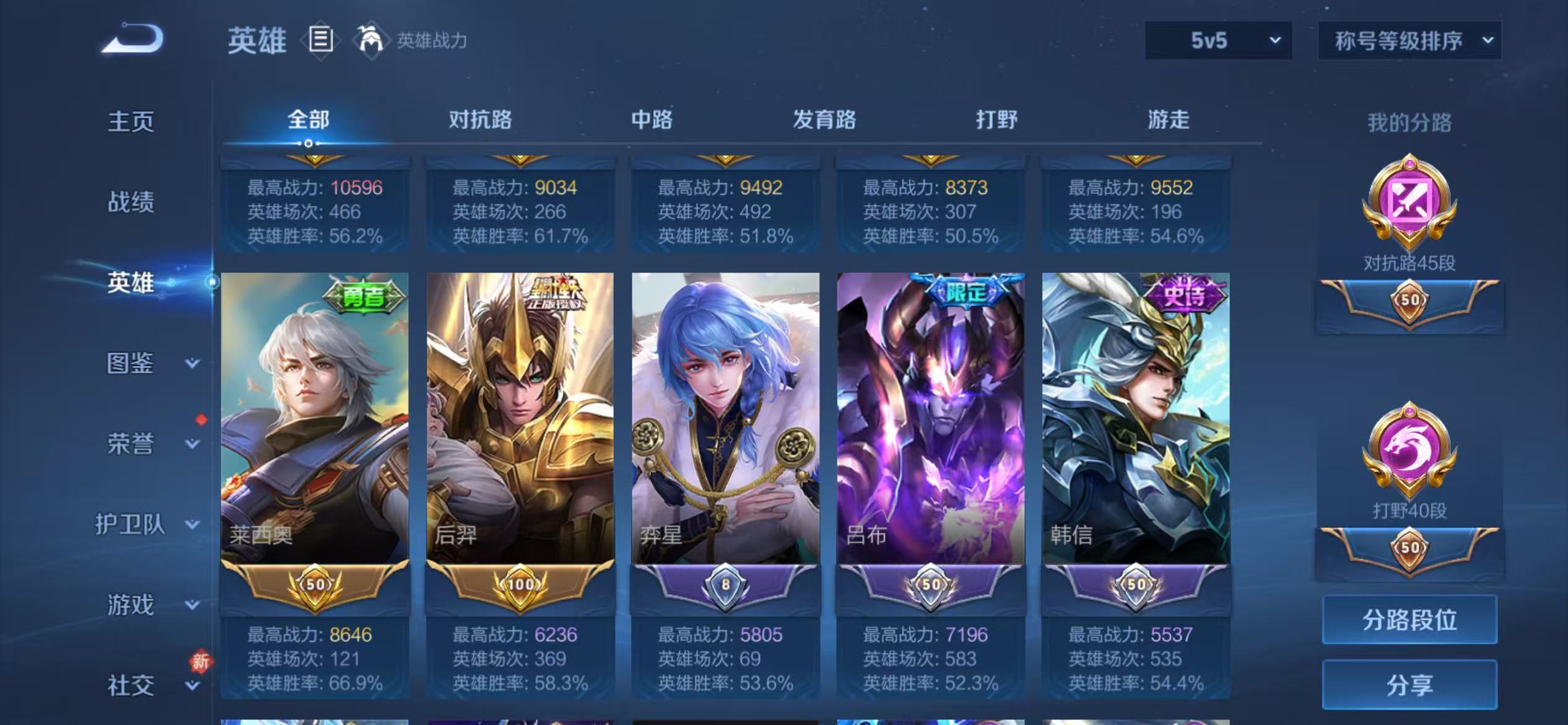 WZCMW4127772王者荣耀账号详情图5