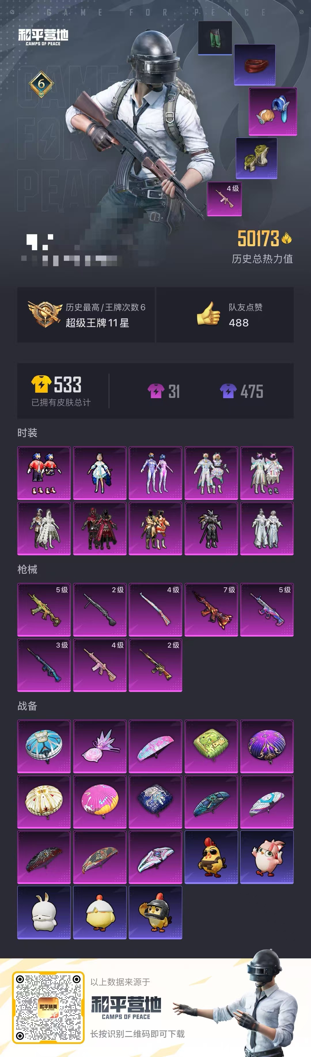 HPCMW469158和平精英账号详情图47