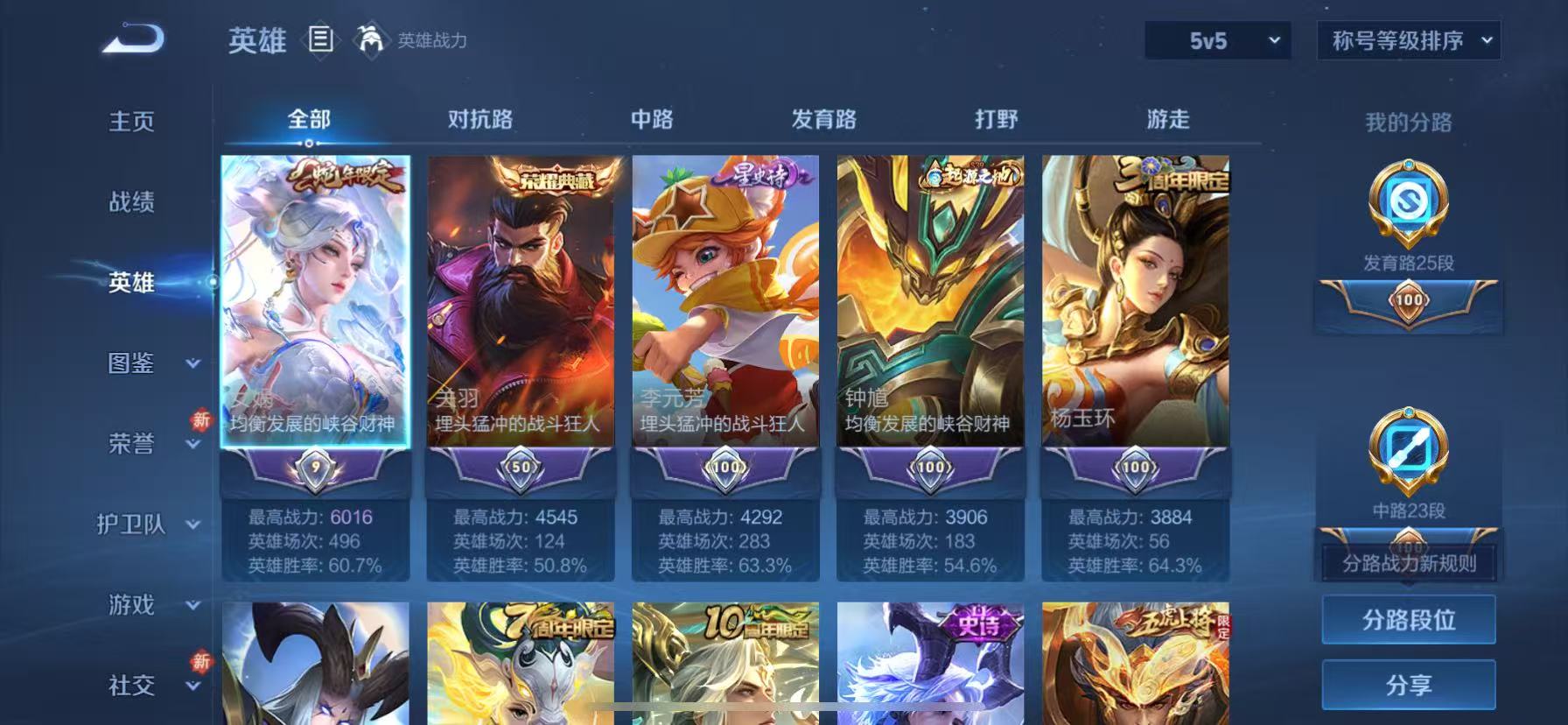 WZCMW4132298王者荣耀账号详情图4