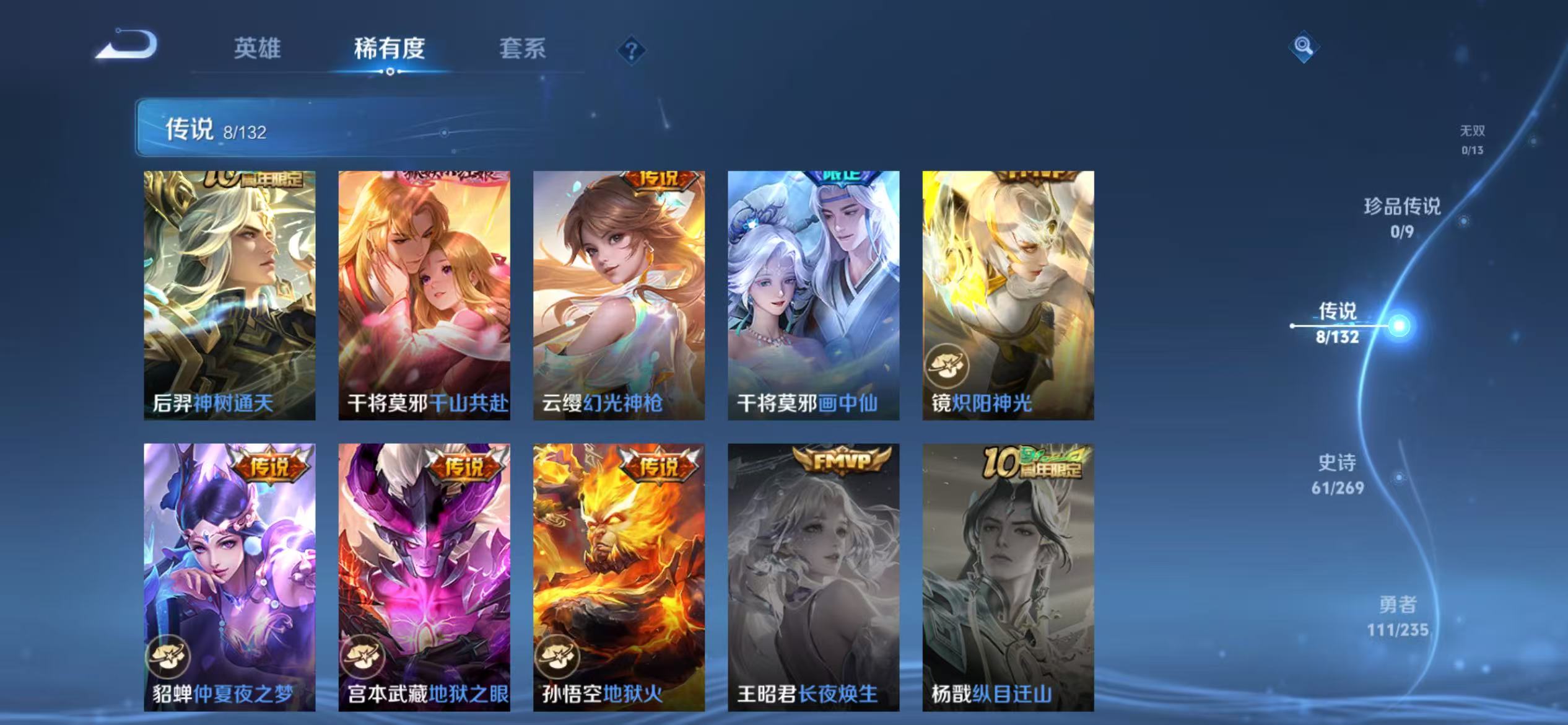 WZCMW4132299王者荣耀账号详情图5