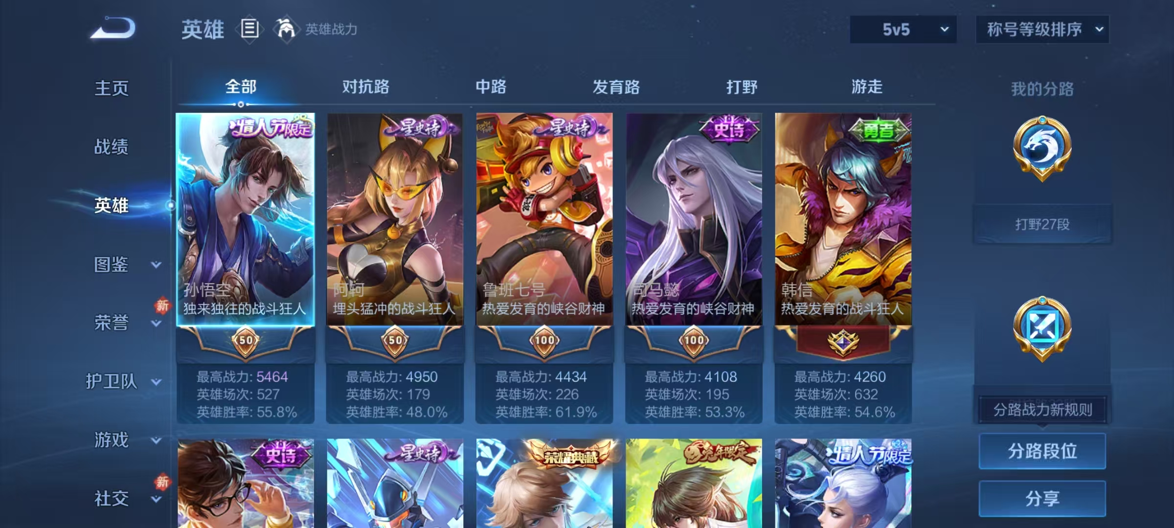 WZCMW4132295王者荣耀账号详情图3