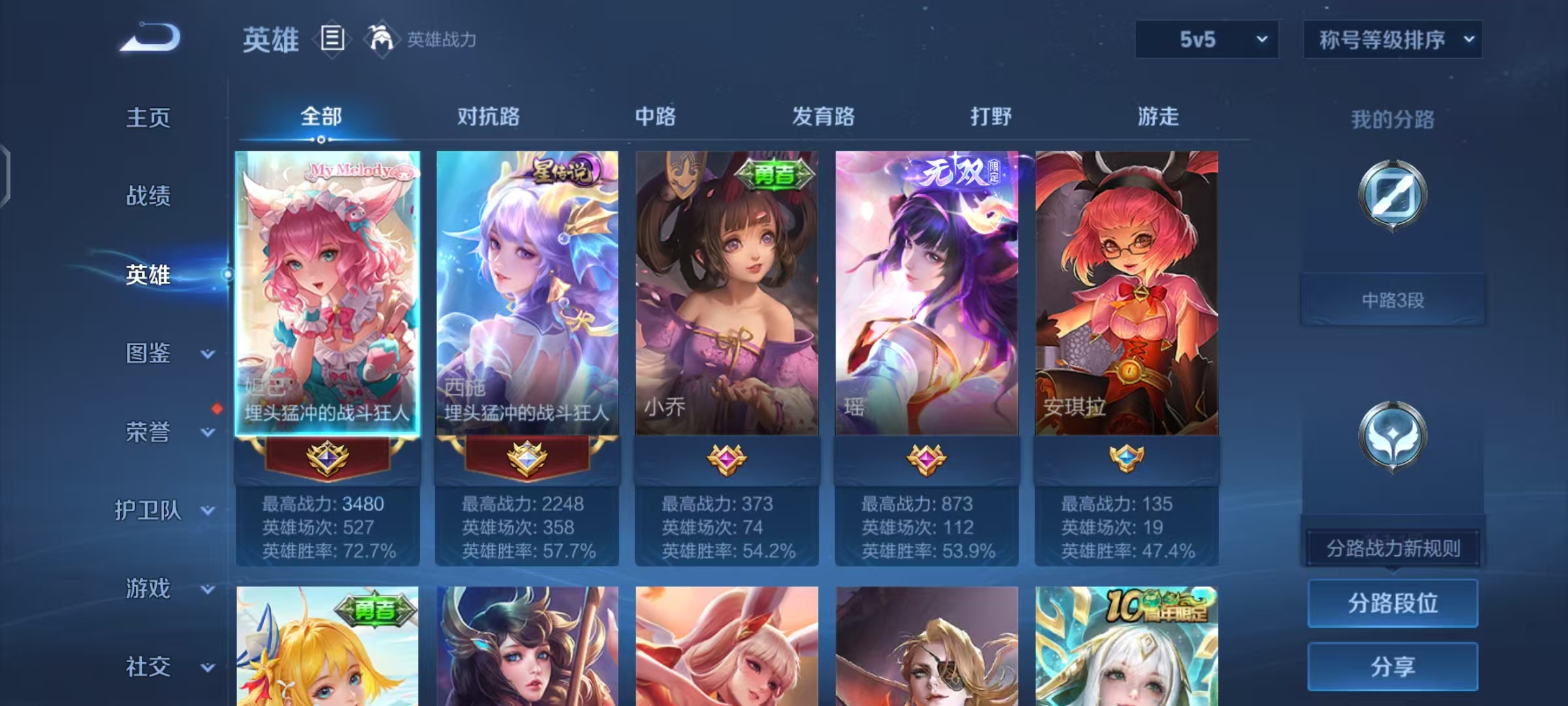 WZCMW4139897王者荣耀账号详情图3