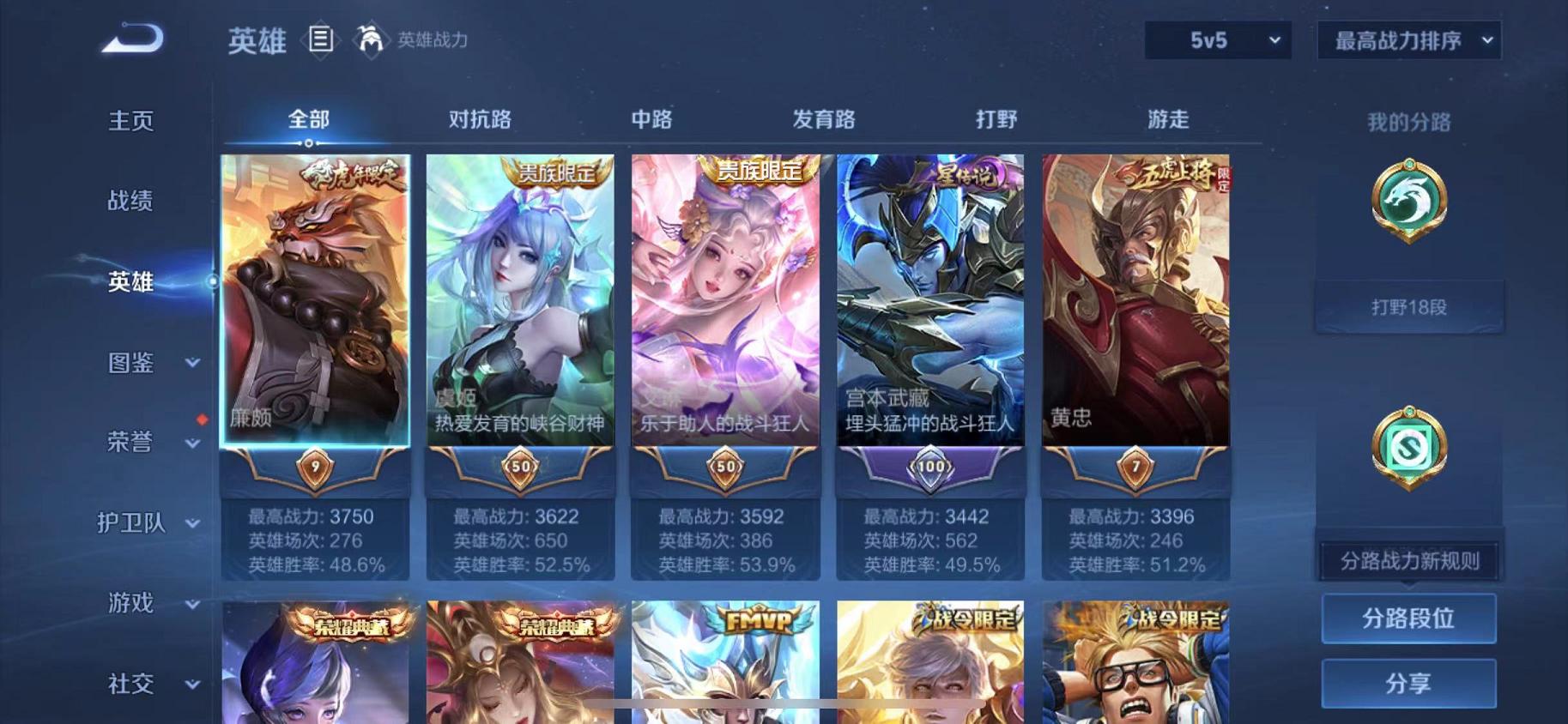 WZLX4278819王者荣耀账号详情图2