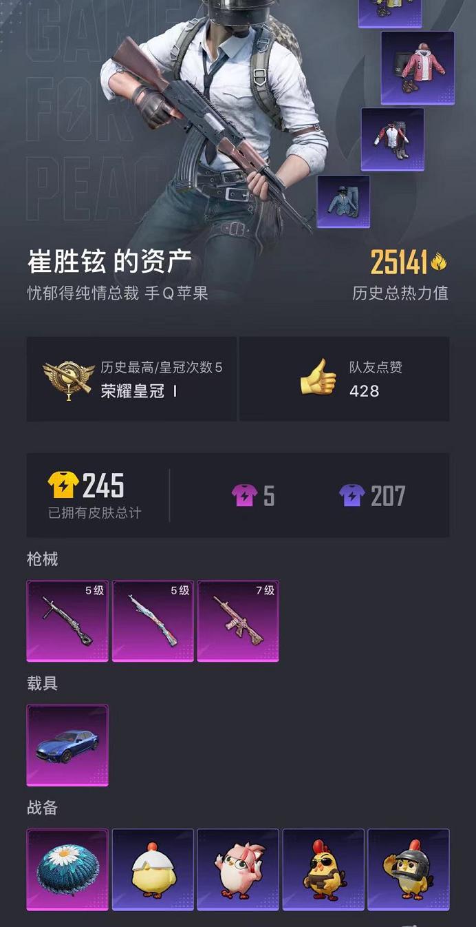 HPLX4156757和平精英账号详情图15