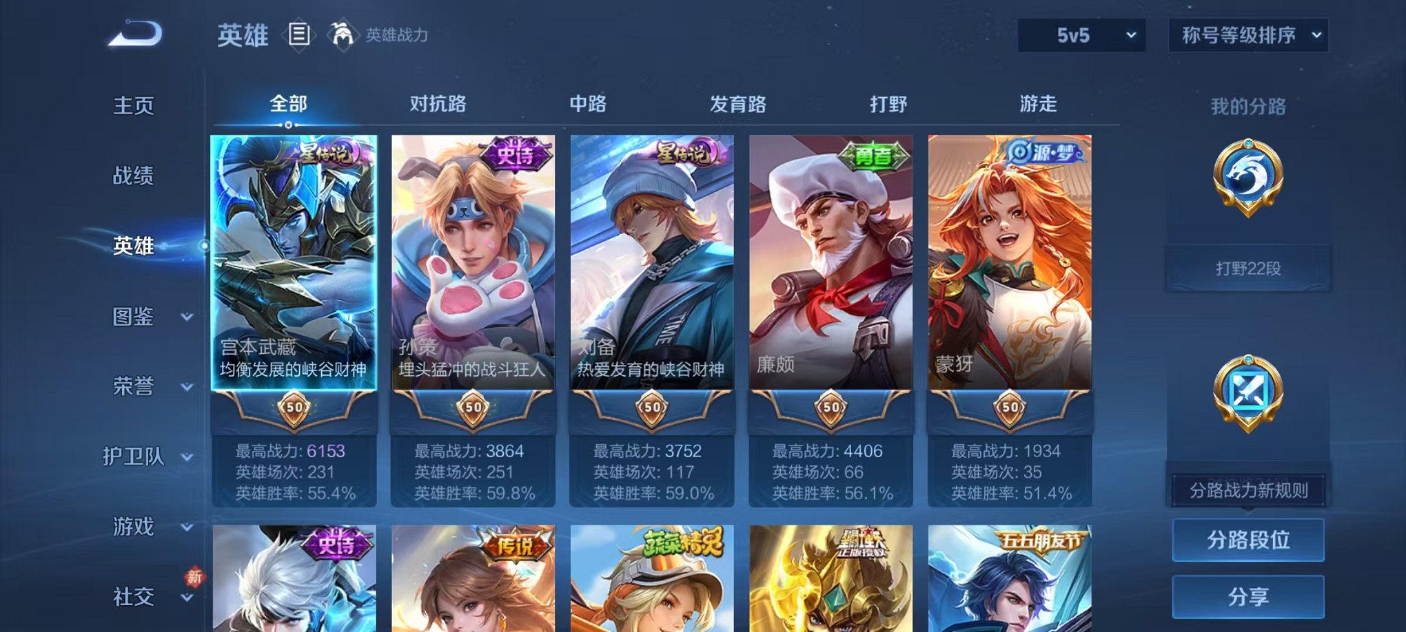 WZLX4273822王者荣耀账号详情图2 WZLX4273822王者荣耀账号详情图2