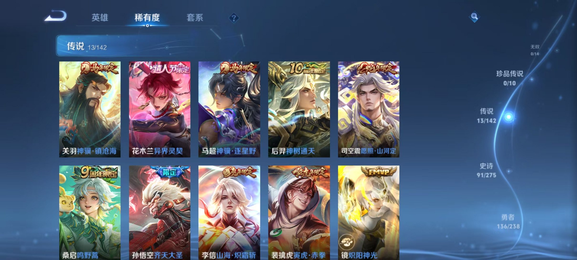 WZLX4277527王者荣耀账号详情图7