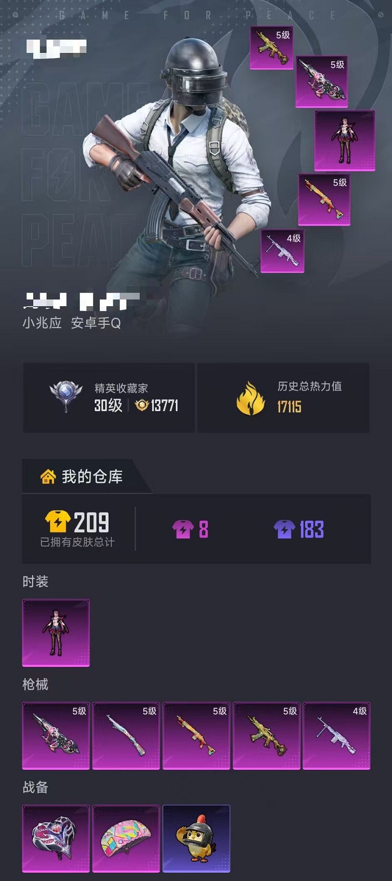 HPLX4163523和平精英账号详情图28 HPLX4163523和平精英账号详情图28